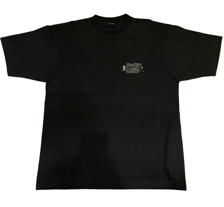 Men's Gaffer T-shirt Large Fit in Black