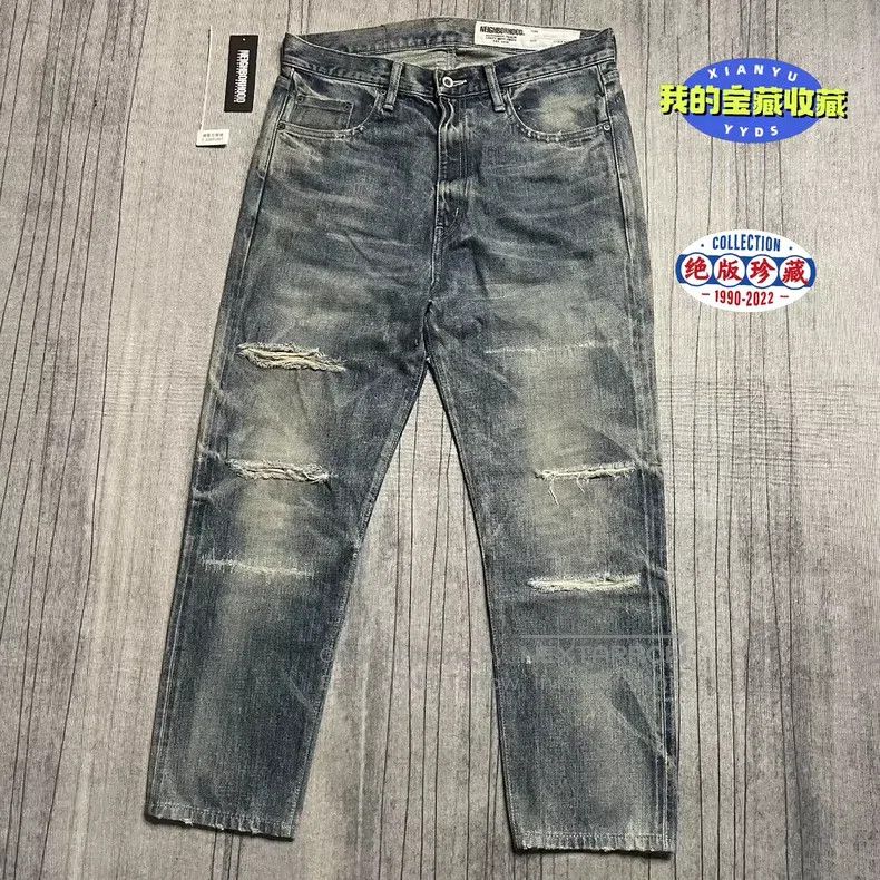 Neighborhood Neighborhood size M 19SS Cut and Destroyed King DPB Denim Size US 27 - 1 Thumbnail