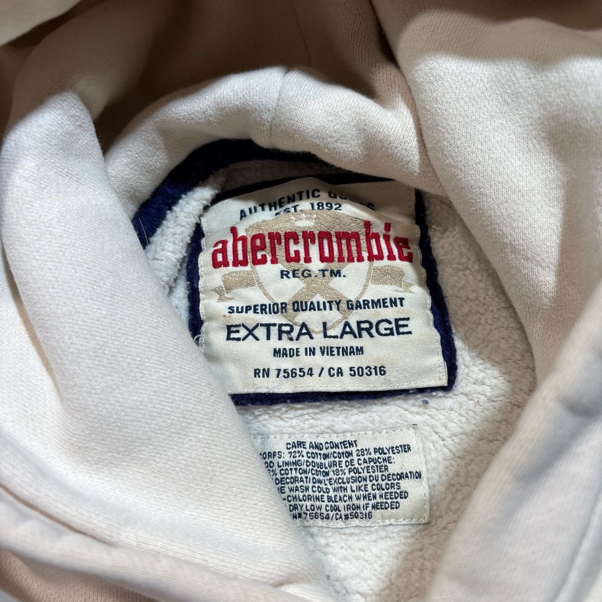 Abercrombie & Fitch Vintage Abercrombie & Fitch hoodie sweatshirt Size US XL / EU 56 / 4 - 7 Thumbnail