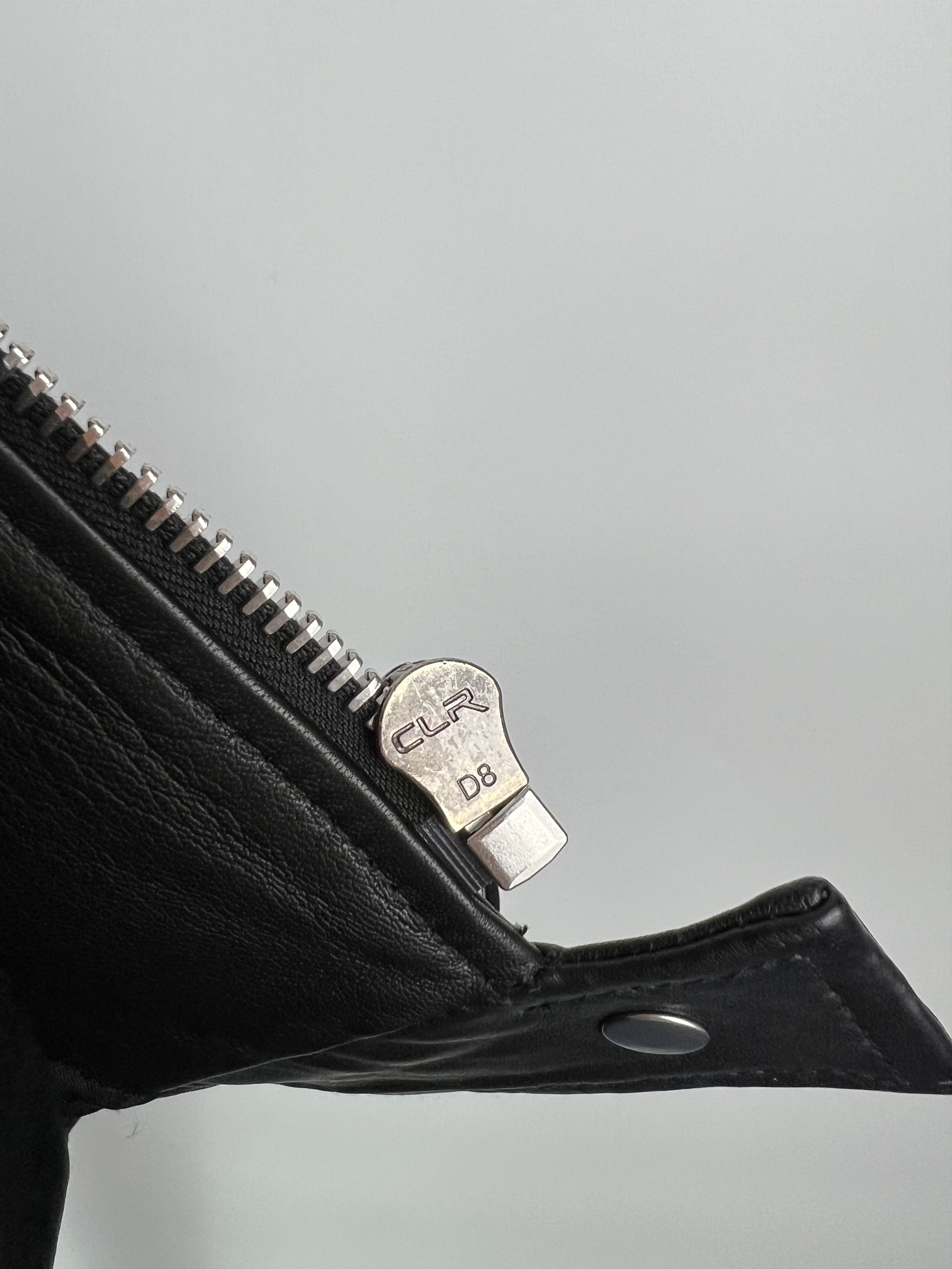 Versace Versus Versace Black Leather Full Zip Jacket Size IT46 Size L / US 10 / IT 46 - 12 Thumbnail
