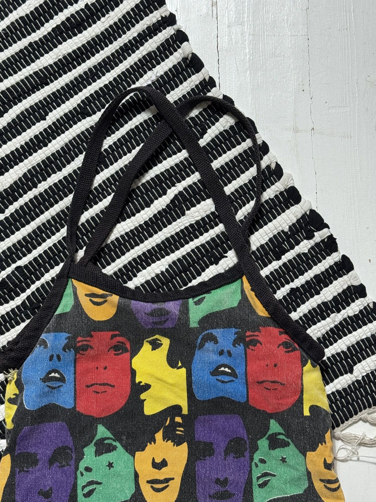 Andy Warhol VINTAGE ANDY WARHOL POP ART STYLE SHOPPER BAG Size ONE SIZE - 3 Thumbnail