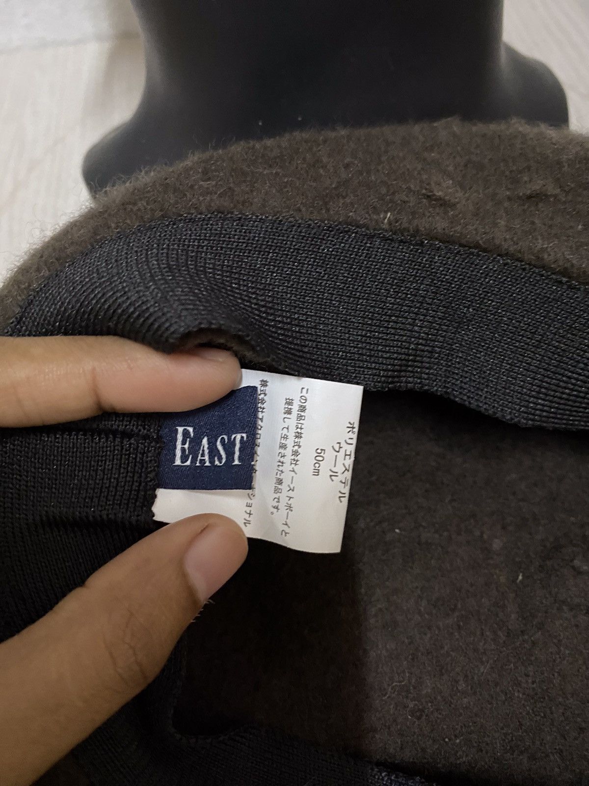 Designer × Vintage Vintage East Boy Small Logo Hat Size ONE SIZE - 5 Thumbnail