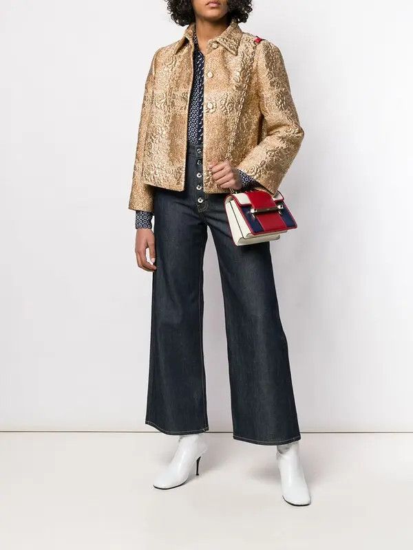Valentino o1y0226 Blazer in Beige Size M / US 6-8 / IT 42-44 - 5 Thumbnail