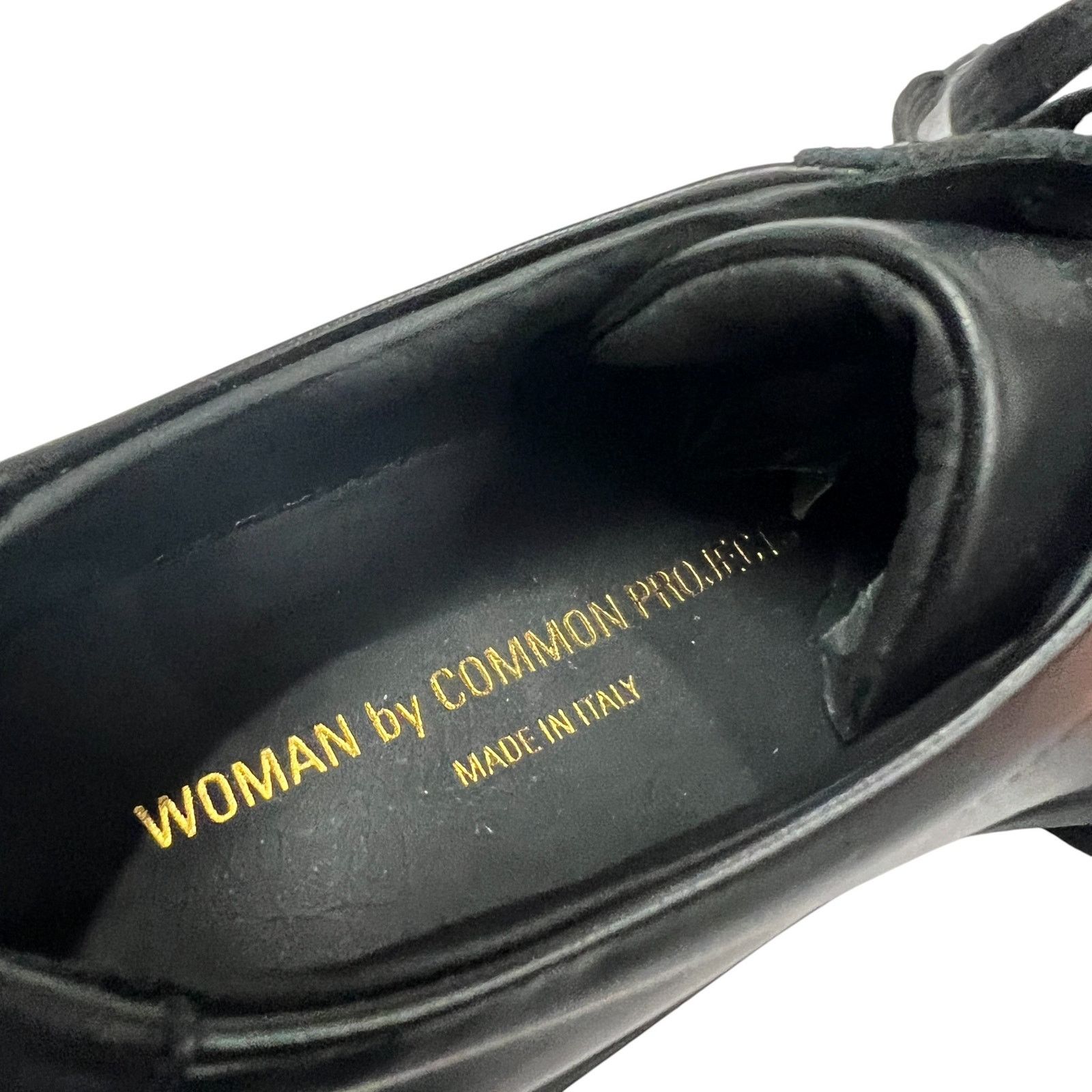 Common Projects Common Projects Achilles Low Black Leather Sneakers EU37 Size US 6.5 / IT 36.5 - 5 Thumbnail