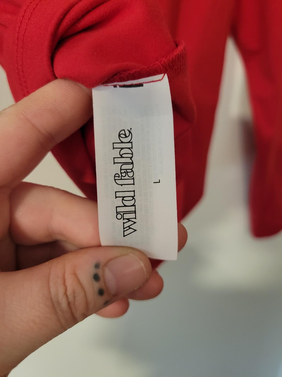 Other Wild Fable ButterBliss Red Zip-Up Jacket, Size Large Size L / US 10 / IT 46 - 4 Thumbnail
