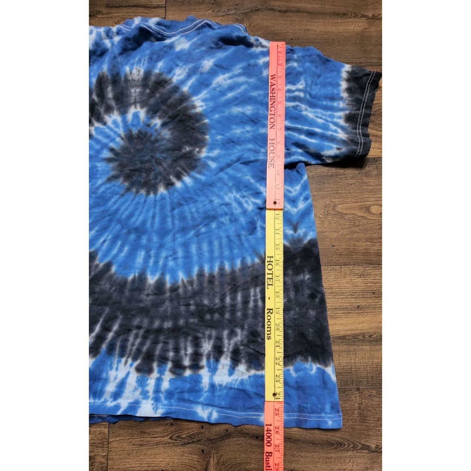 Vintage Dodge Ram Truck Black Blue Tie Dye T Shirt Mens Large Size US L / EU 52-54 / 3 - 3 Thumbnail
