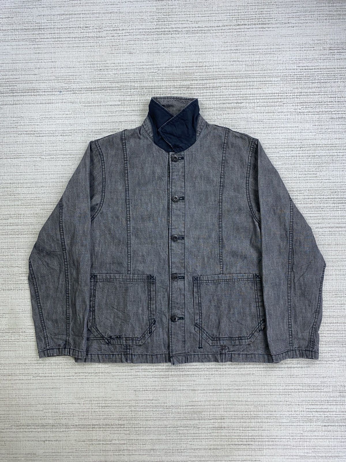 Vintage Issey Miyake HAI Sporting Gear Denim Jacket
