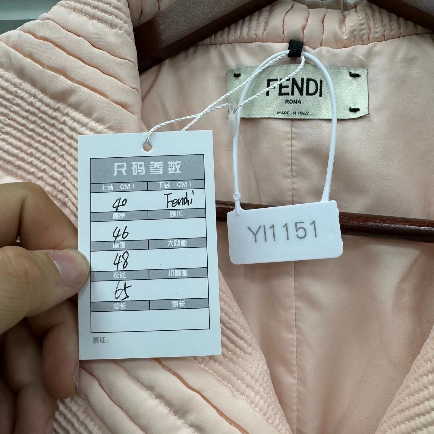 Fendi Fendi Women's Pink Padded Jacket 99 New Size M / US 6-8 / IT 42-44 - 8 Thumbnail