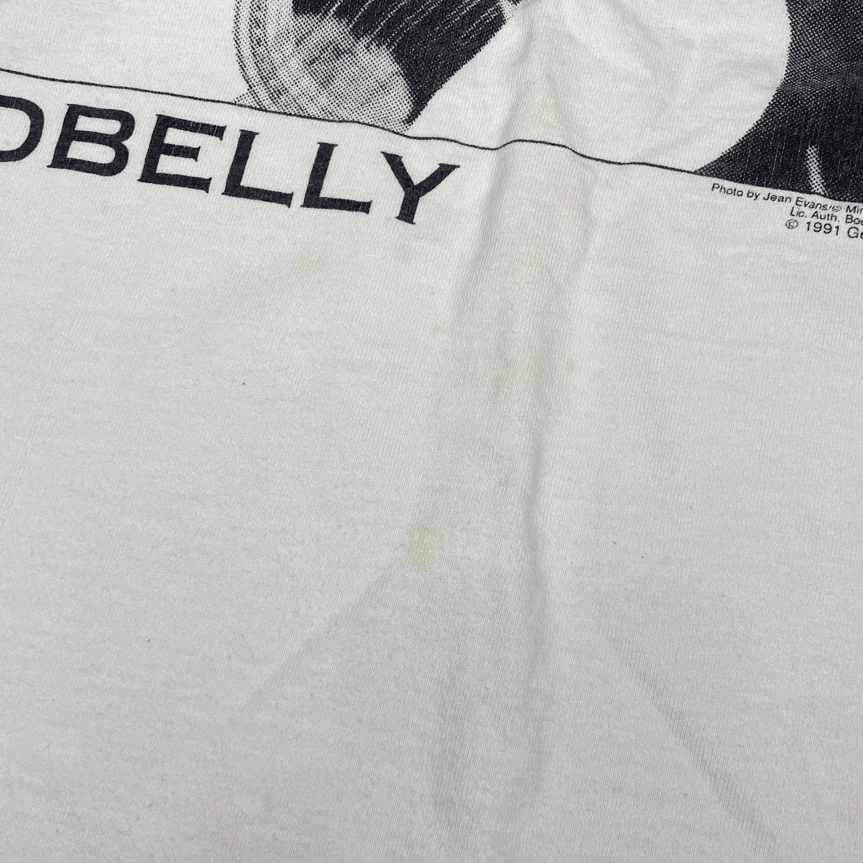 Vintage 1991 Leadbelly T-Shirt Kurt Cobain Size US XL / EU 56 / 4 - 4 Thumbnail