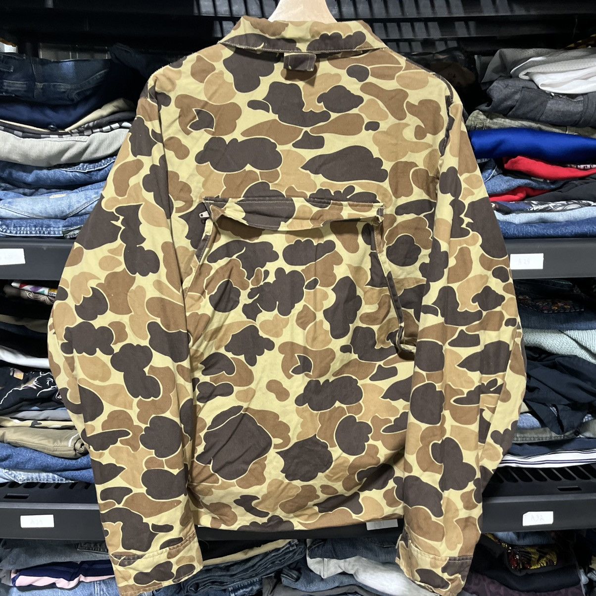 Columbia VINTAGE 90s COLUMBIA DUCK CAMO GORP OUTDOOR BOMBER JACKET Size US L / EU 52-54 / 3 - 10 Thumbnail
