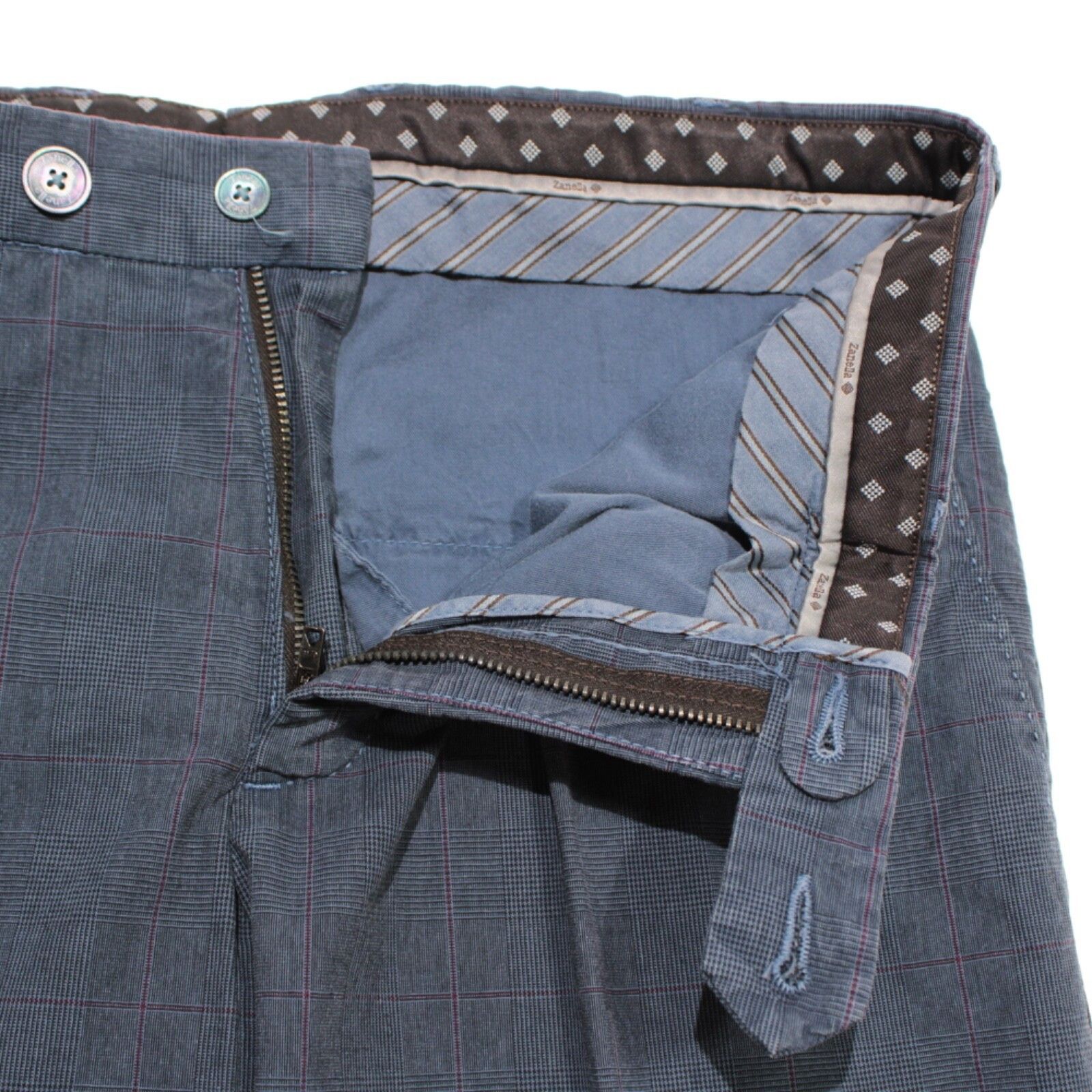 Zanella Zanella New with tags Chino Size 33 US In Blue Size US 33 - 3 Thumbnail