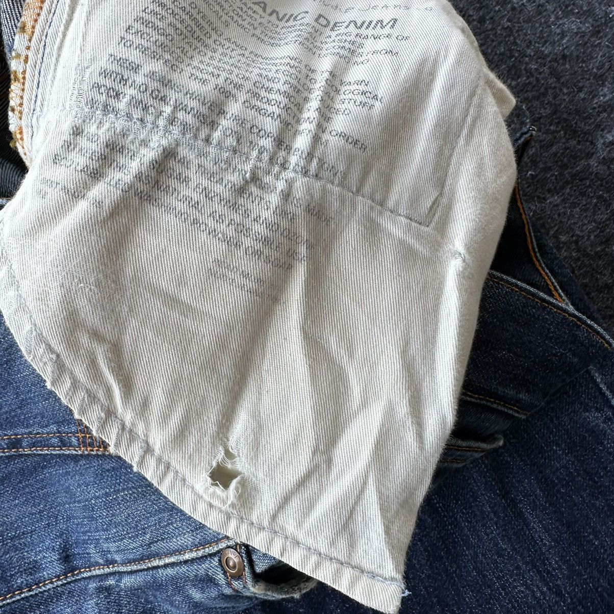 Nudie Jeans Nudie Jeans Distressed Washed Denim Made in Italy 31x32 D643 Size US 31 - 16 Thumbnail