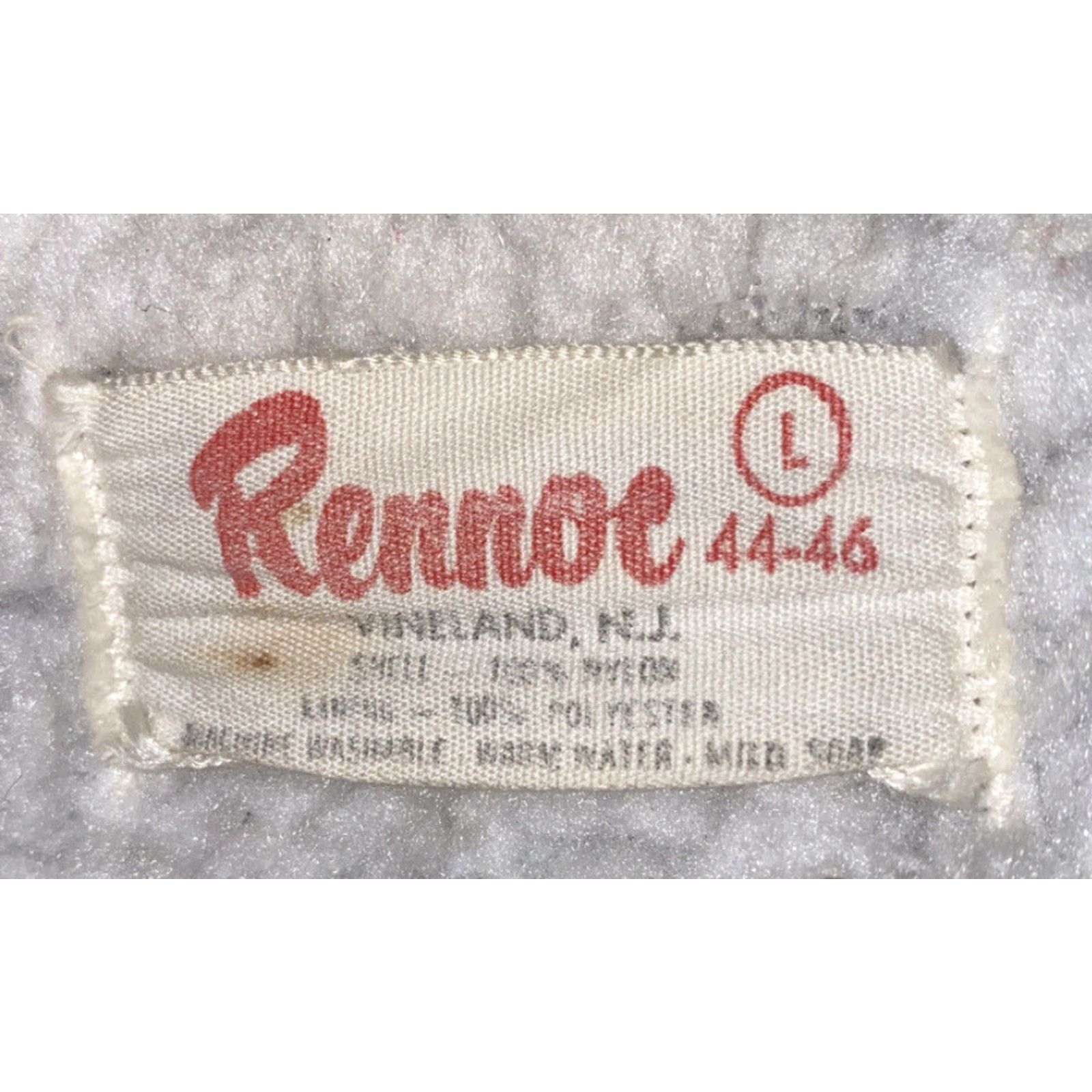 Vintage VINTAGE Rennoe Mens Jacket Snap Button Lined Fleece Black Yellow Size L Size US L / EU 52-54 / 3 - 5 Thumbnail