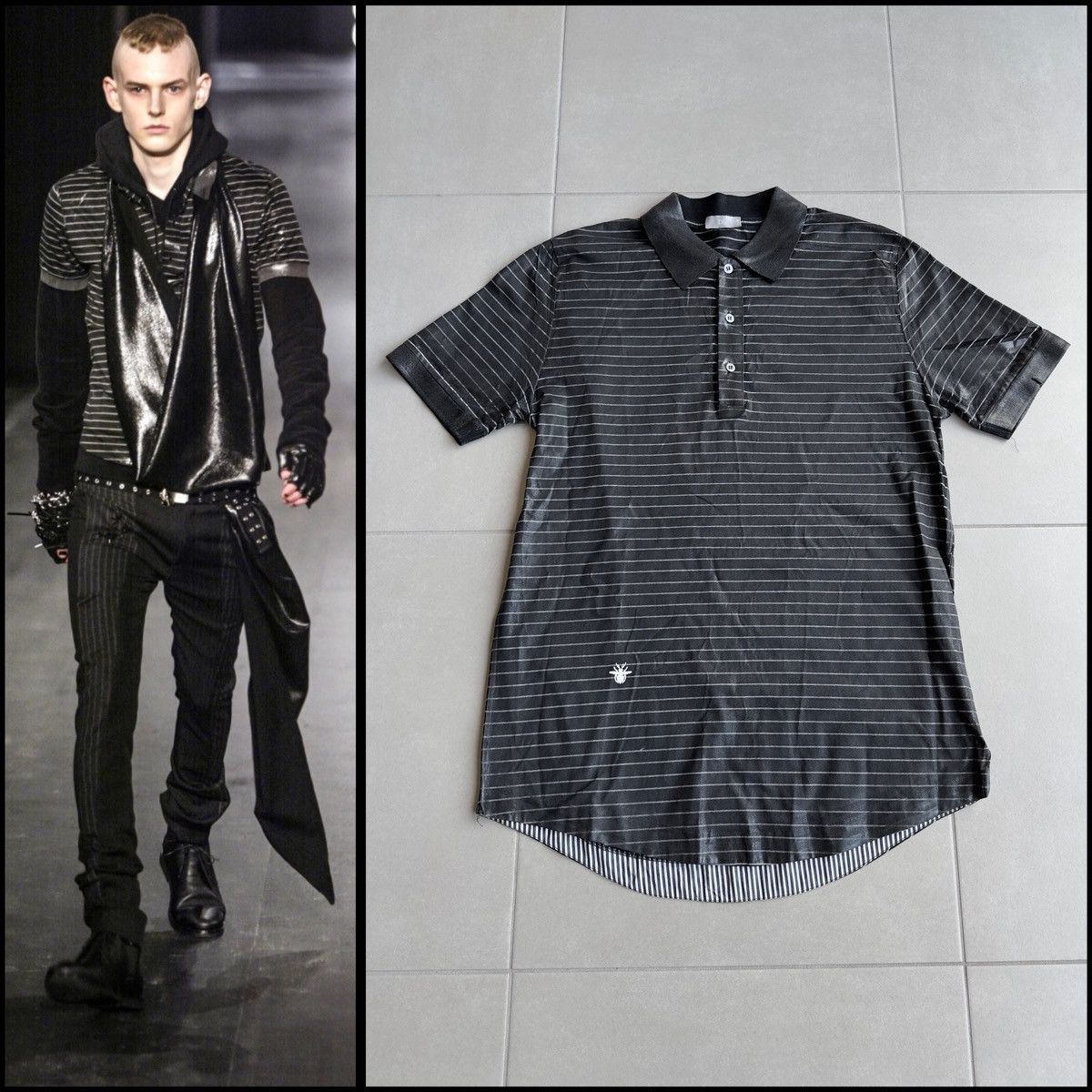 Dior × Hedi Slimane Dior Homme 06 RUNWAY LOOK #57 'We Stole The