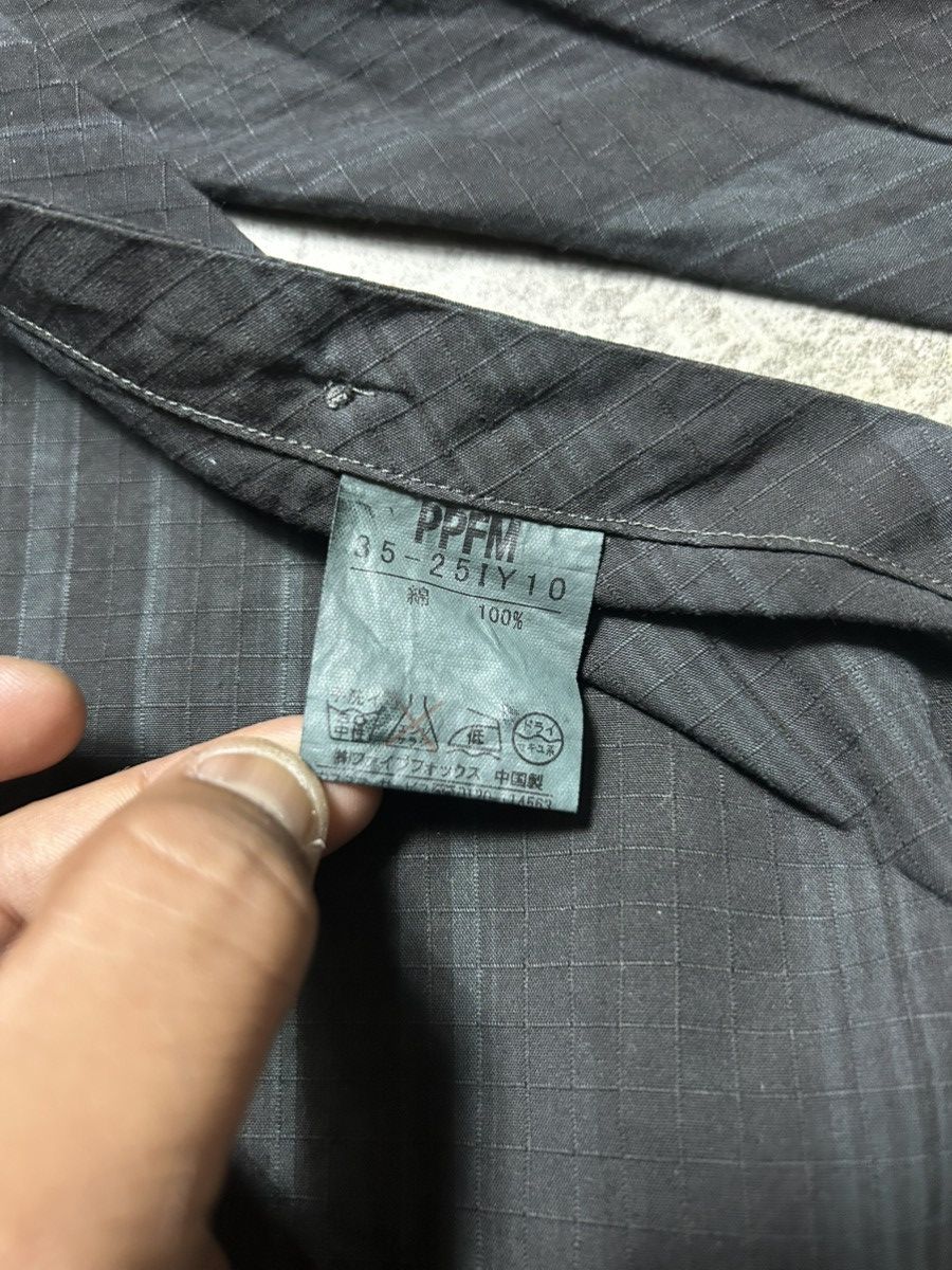 PPFM PPFM Button Up Shirt With Side Button Size L Black Size US L / EU 52-54 / 3 - 8 Thumbnail