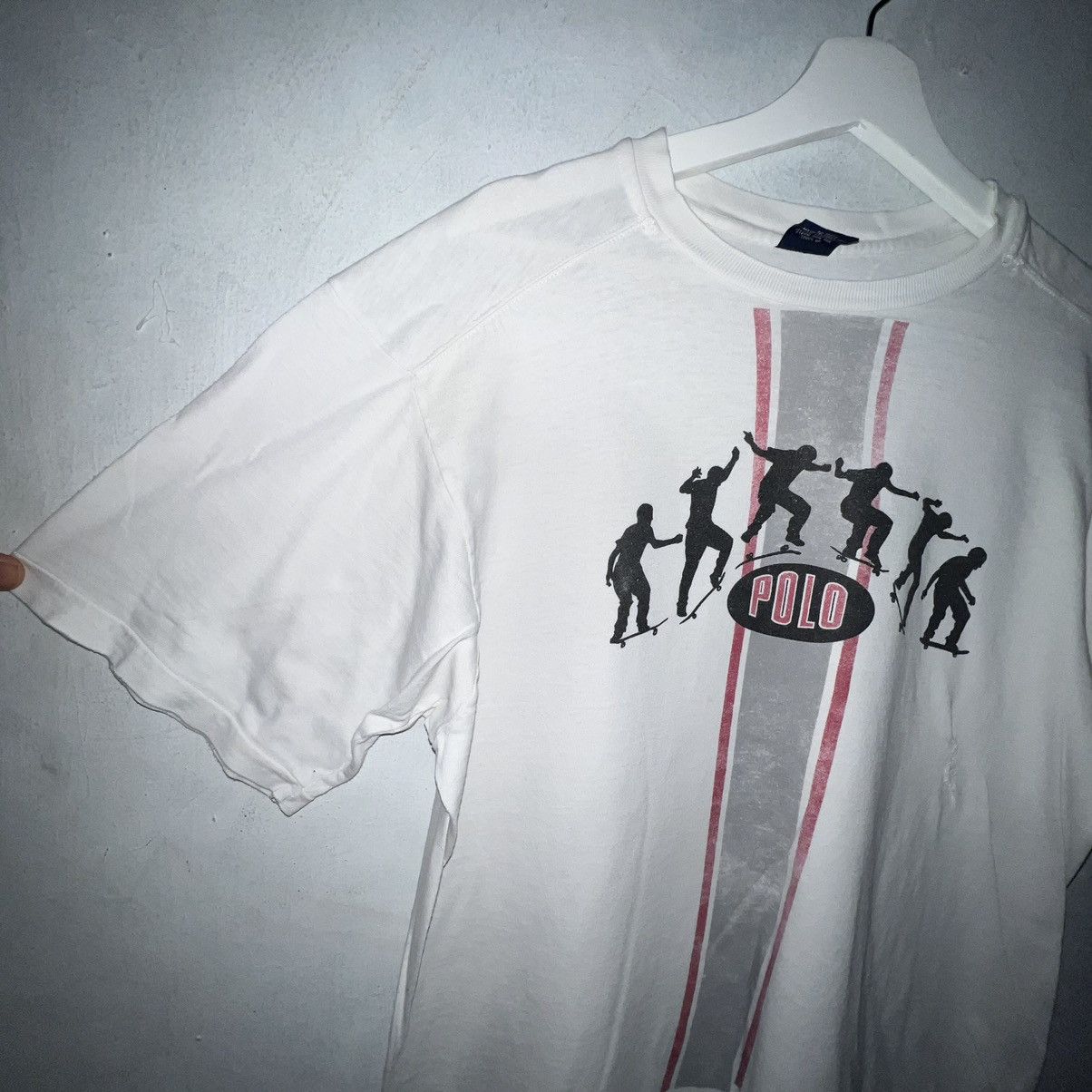 Polo Ralph Lauren 20x28 Vintage 90s Polo Ralph Lauren Skateboarding T-Shirt XL Size US XL / EU 56 / 4 - 2 Thumbnail