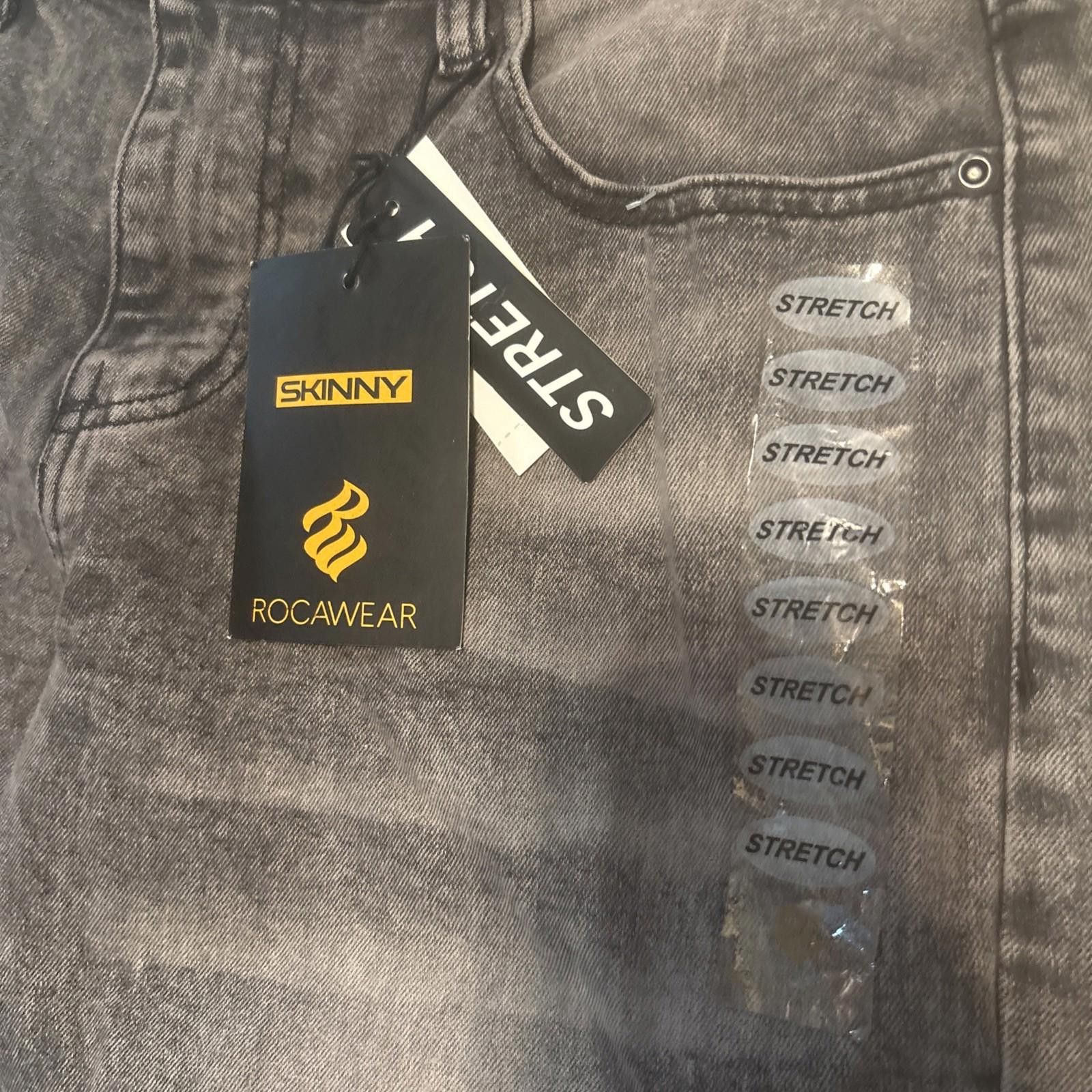 Rocawear Rocawear Mens Straight Jeans 32x30 Denim Pants Classic NWT Size US 32 / EU 48 - 2 Thumbnail