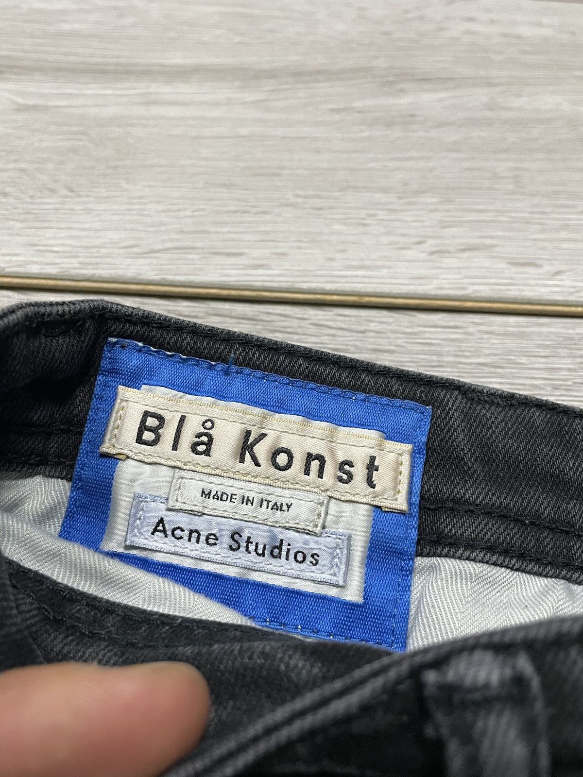 Acne Studios Acne Studios Bla Konst Italy denim jeans Size US 27 - 2 Thumbnail