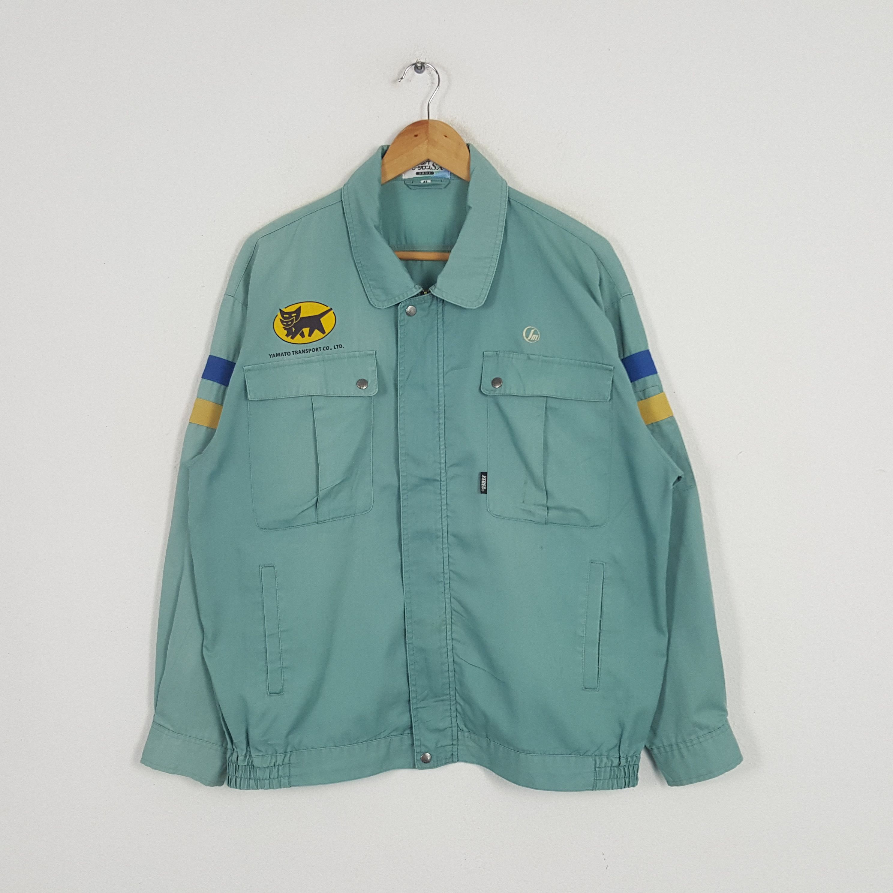 Japanese Brand × Vintage Vintage Yamato Transport Japanese Brand Work Jacket Size US L / EU 52-54 / 3 - 3 Thumbnail