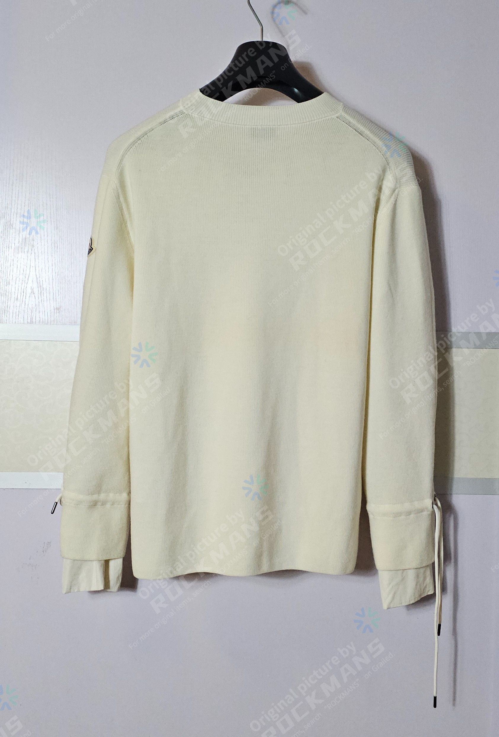 Moncler Moncler Unisex Both sleeves Oversize Wool Knit Sweater M Size US M / EU 48-50 / 2 - 4 Thumbnail