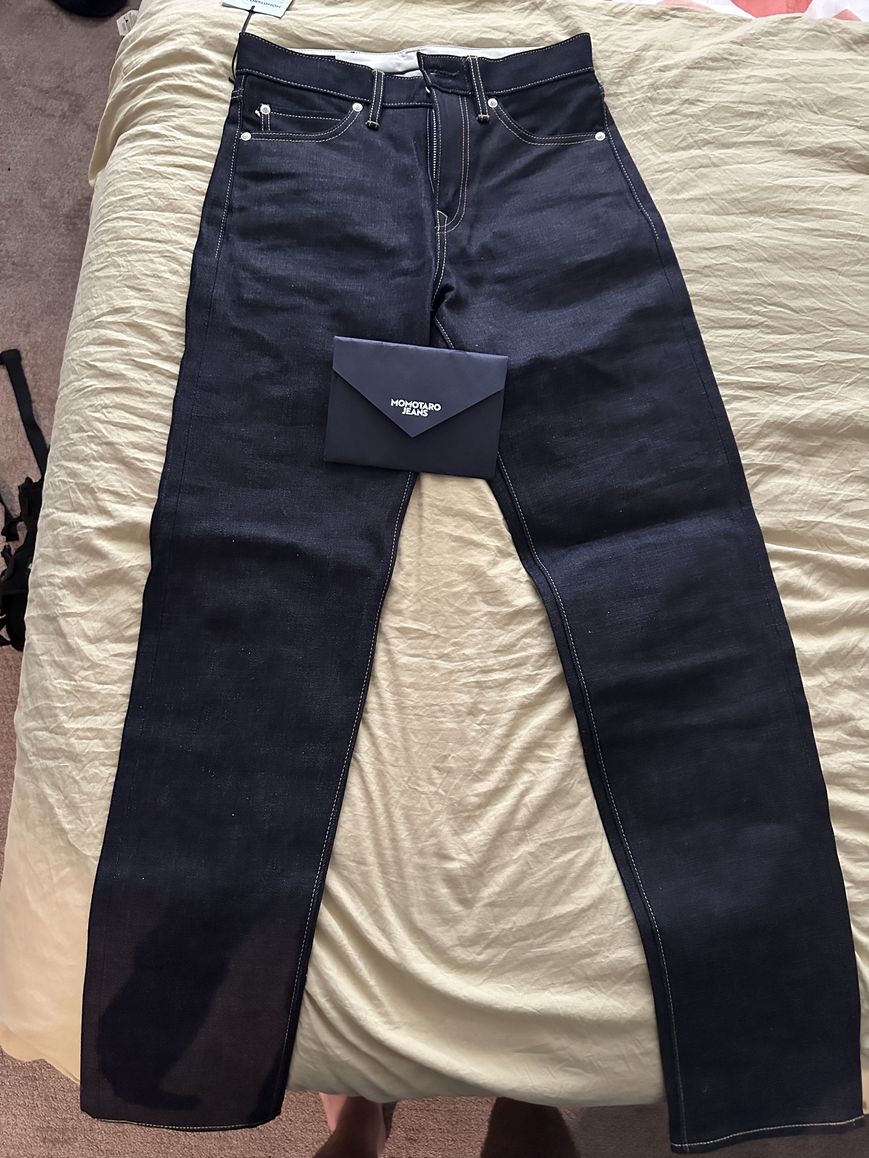 Momotaro Jeans Tapered Momotaro Selvedge Denim Size 29" - 1 Thumbnail