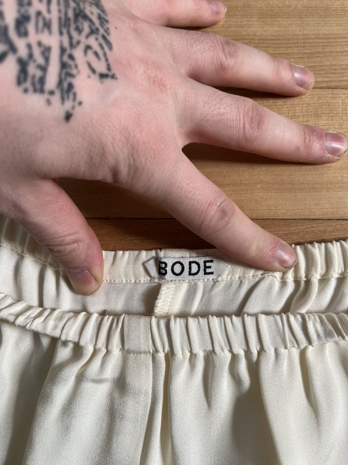 Bode NWOT - Bode Bolo Silk Short Size 26" / US 2 / IT 38 - 4 Thumbnail