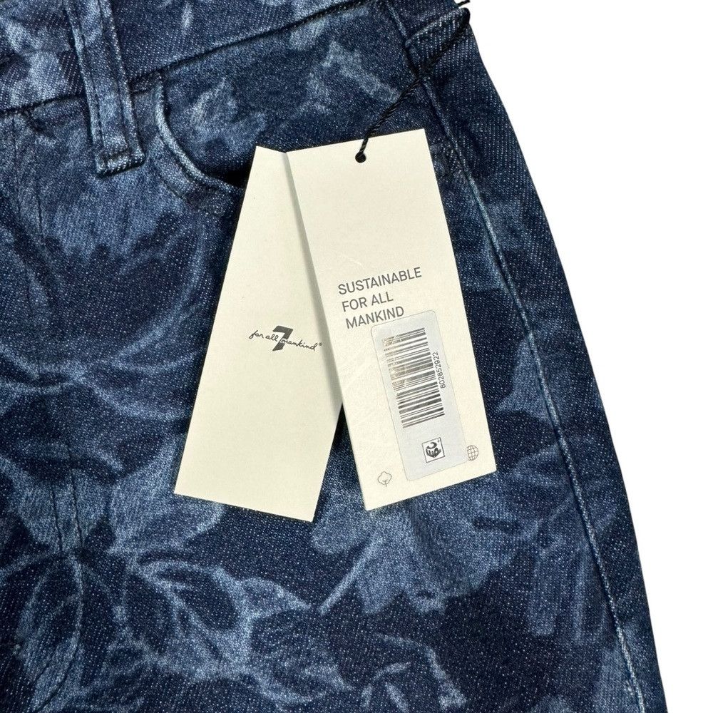 7 For All Mankind NWT New 7 For All Mankind Ultra High Rise Skinny Bootcut Fl Size 25" / US 0 / IT 36 - 6 Thumbnail