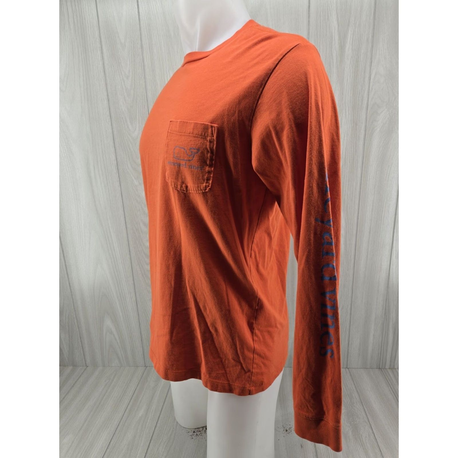 Vineyard Vines Vineyard Vines Shirt Mens S Orange Long Sleeve Whale Size US S / EU 44-46 / 1 - 4 Thumbnail