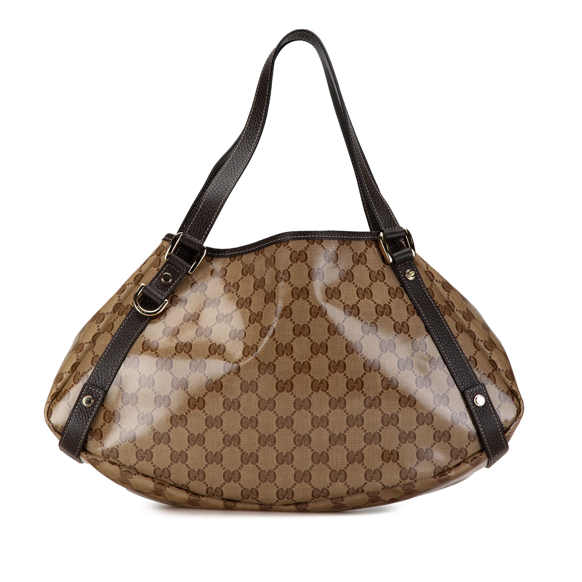 Gucci GG Crystal Abbey D Ring Shoulder Bag