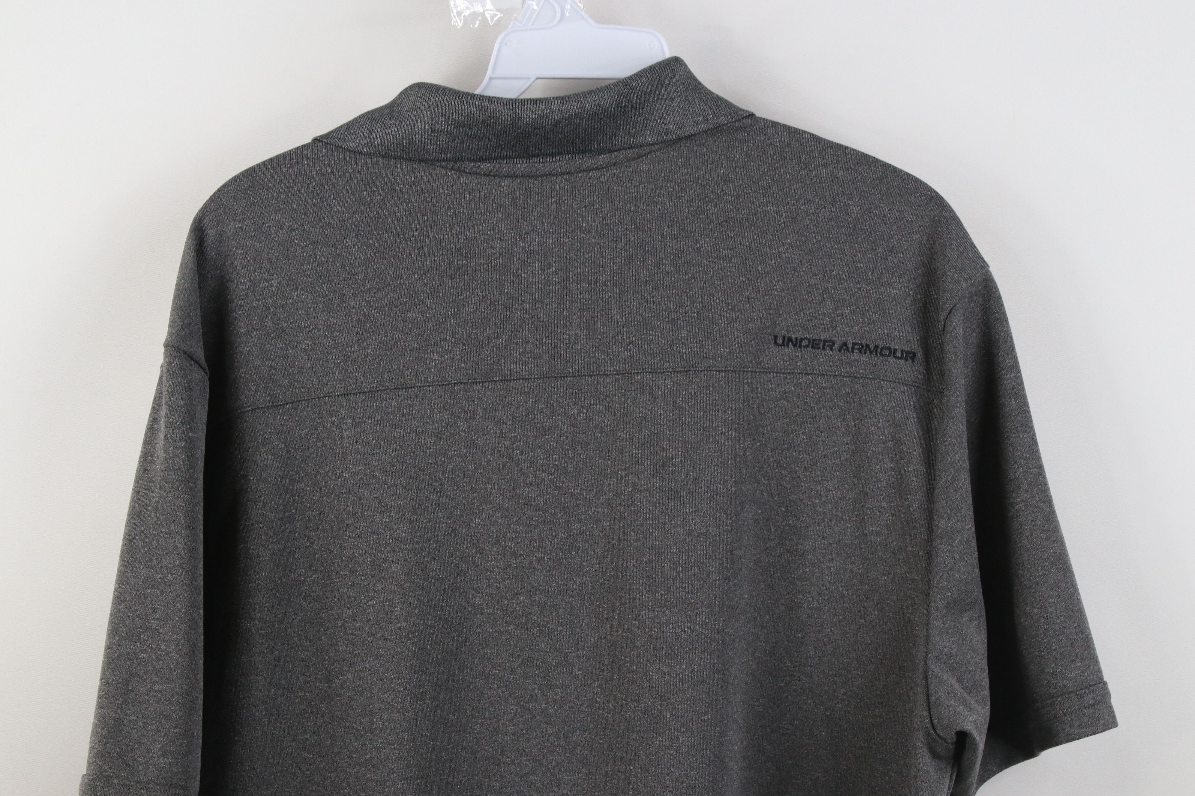 Under Armour Under Armour Loose Fit Collared Golf Polo Shirt Dark Gray Size US M / EU 48-50 / 2 - 11 Thumbnail