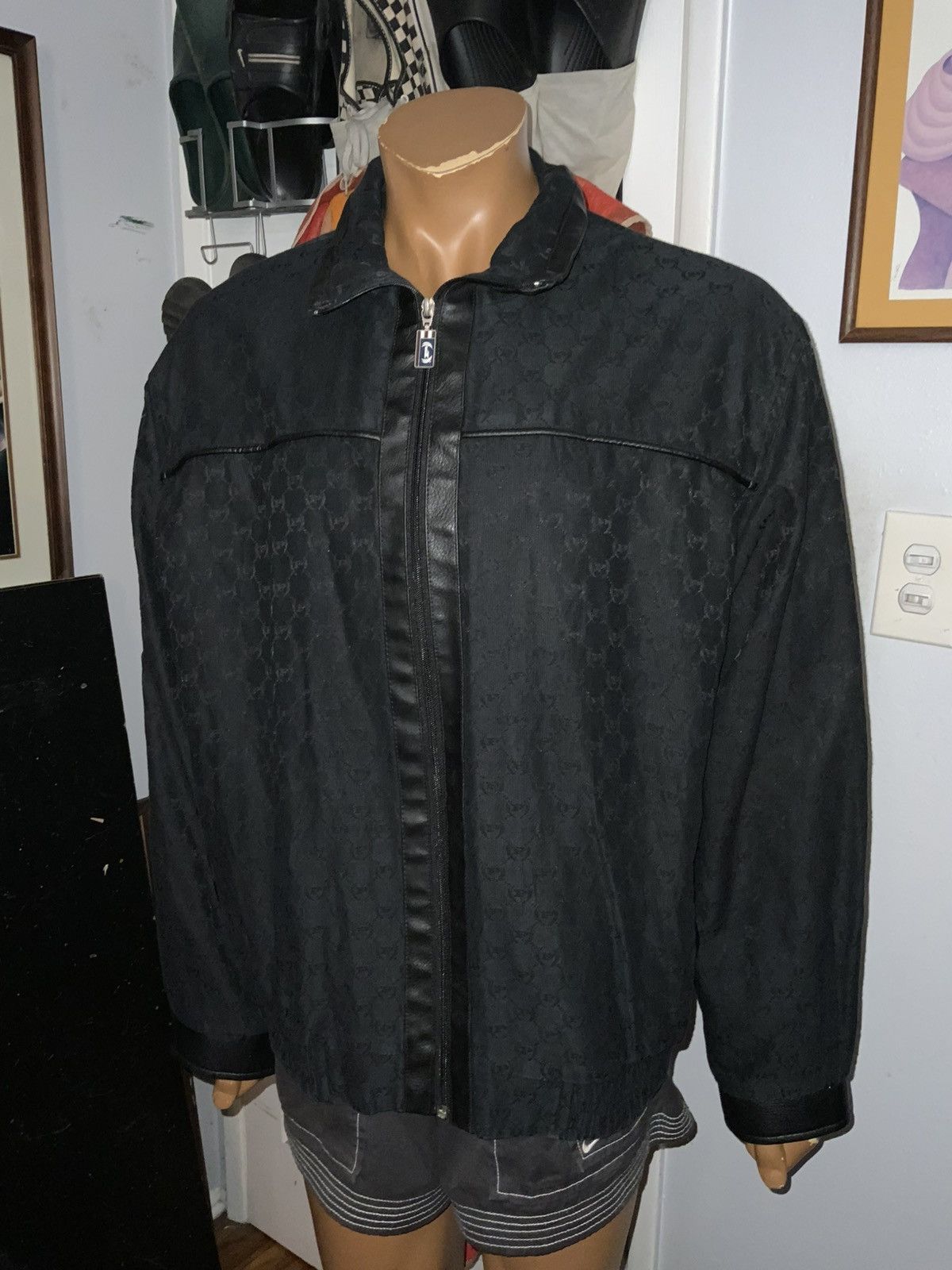 Phat Farm × Vintage Vintage 90s Y2K 2000s Phat Farm Monogram Dapper AOP Jacket Size US XL / EU 56 / 4 - 11 Thumbnail