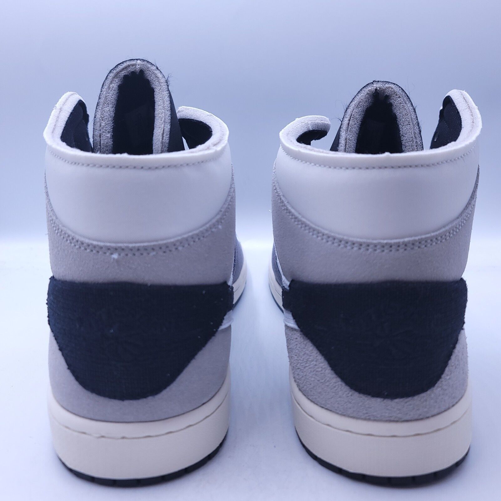 Nike Nike Air Jordan 1 Mid Shoe Men Size 14 DZ4136-002 Gray White Size US 14 / EU 47 - 3 Thumbnail