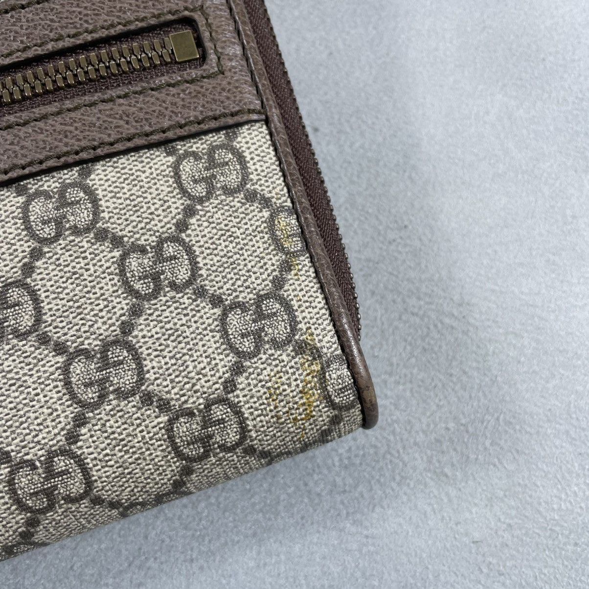 Gucci Ophidia Double Zip Crossbody Bag GG Coated Canvas Small Size ONE SIZE - 6 Thumbnail