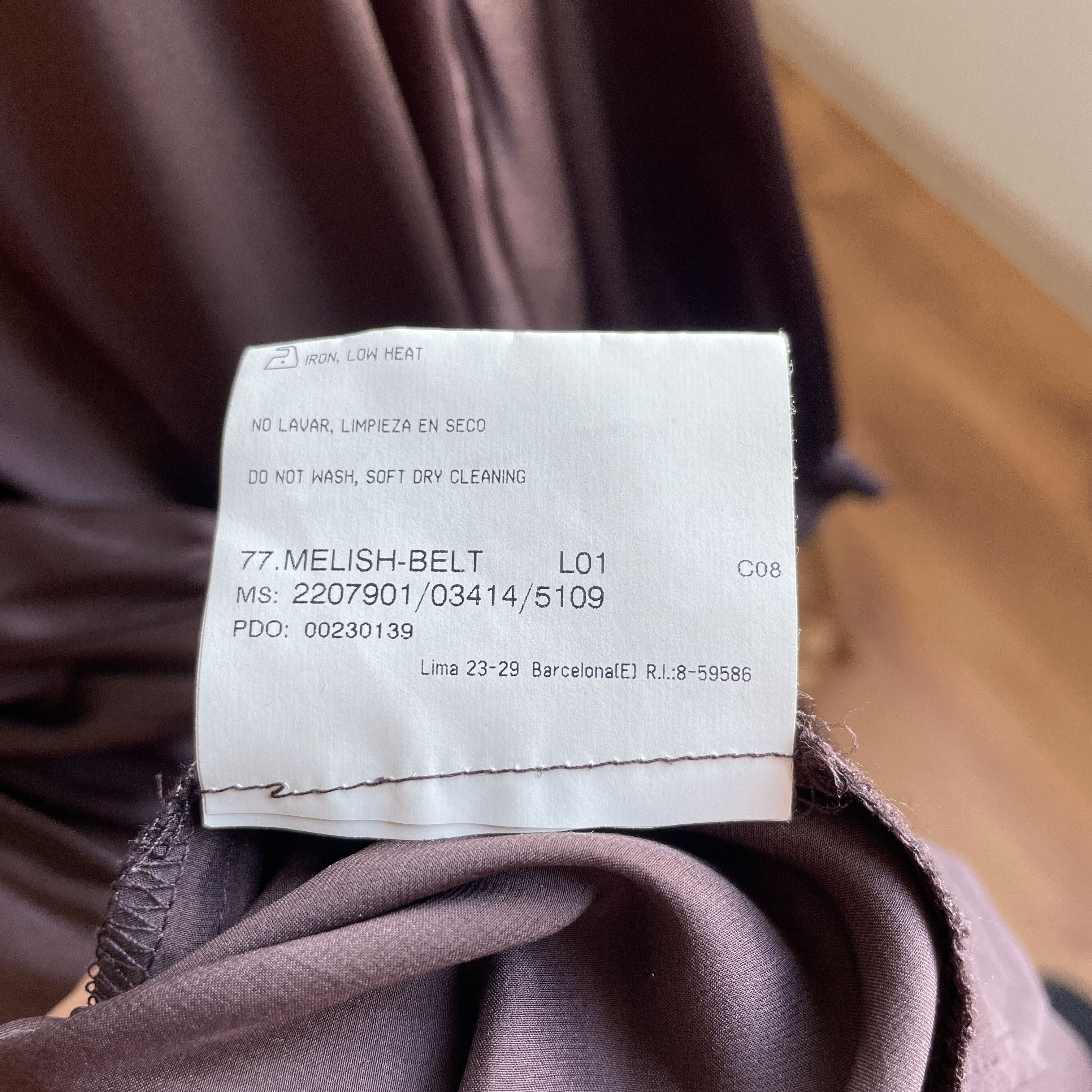 Burberry Thomas Burberry Melish Belt Silk Midi Shirt Dress Size S Size S / US 4 / IT 40 - 15 Thumbnail