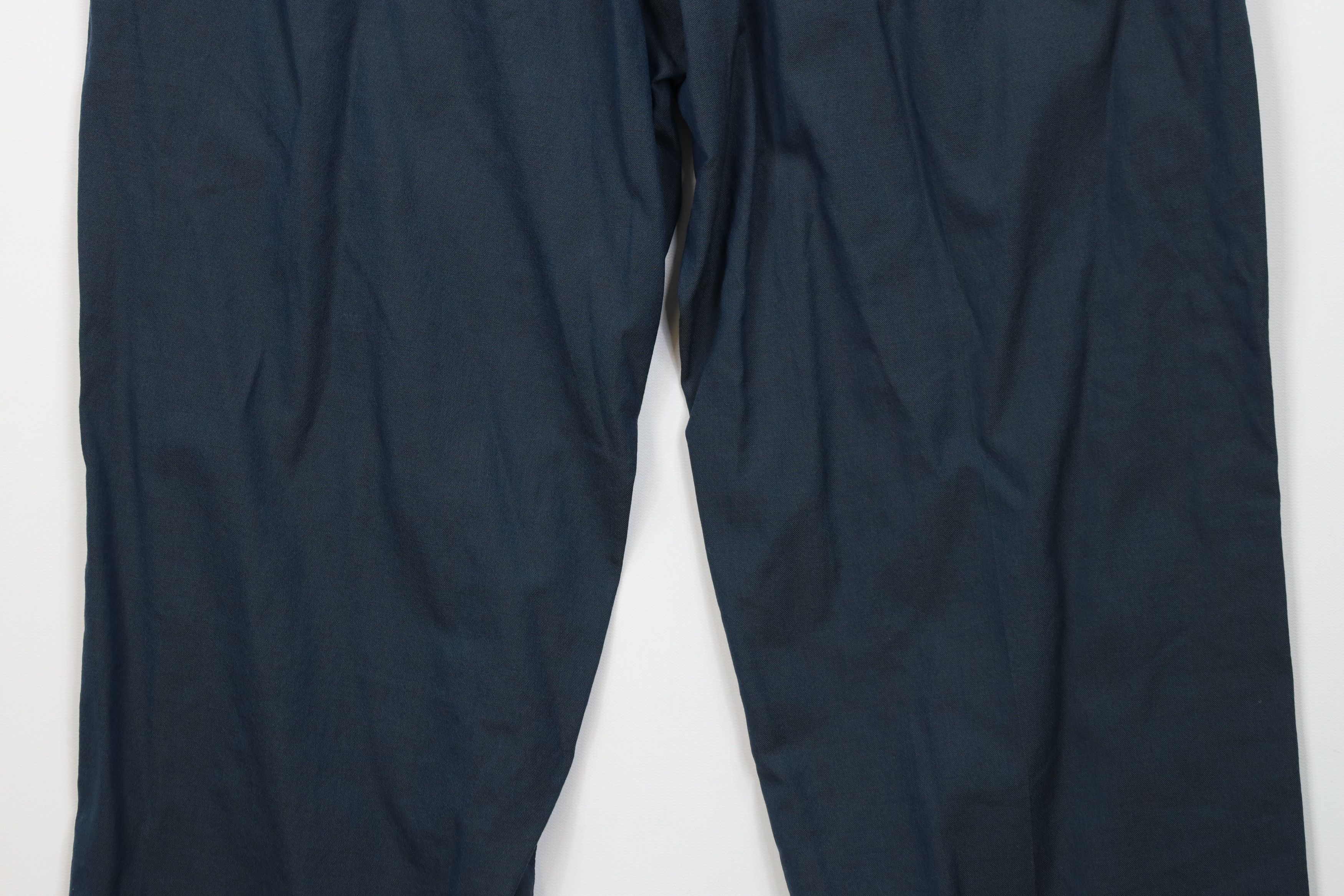 Vintage Vintage 50s 60s Rockabilly Gabardine Chino Pants Trousers Size US 34 / EU 50 - 9 Thumbnail