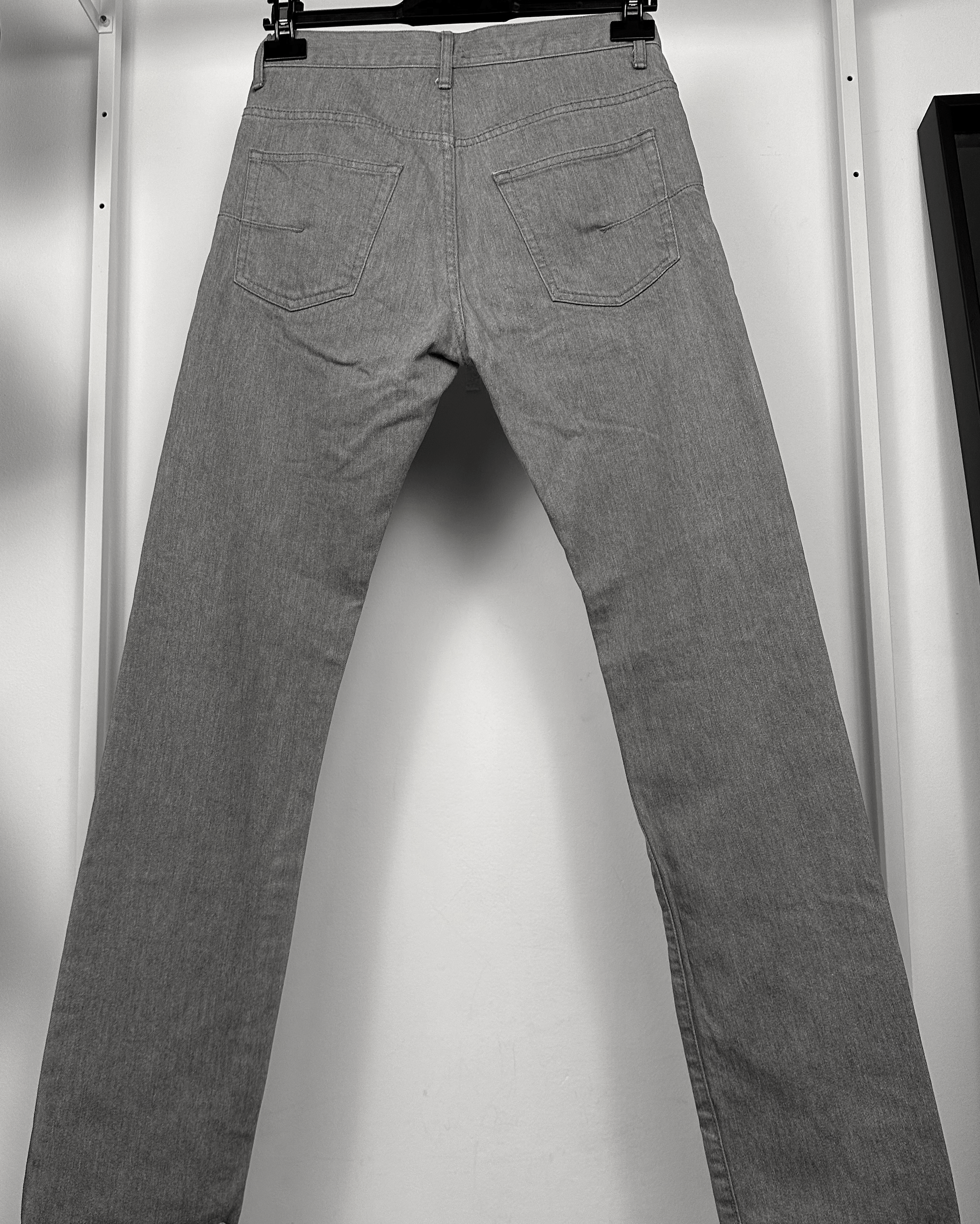 Dior Dior Homme Slim Grey Jeans Size US 30 / EU 46 - 5 Thumbnail