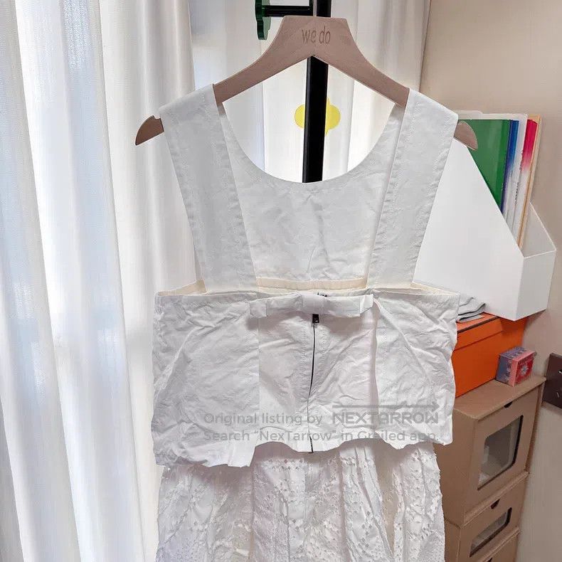 Fendi Fendi White Lace Dress Size XS / US 0-2 / IT 36-38 - 9 Thumbnail