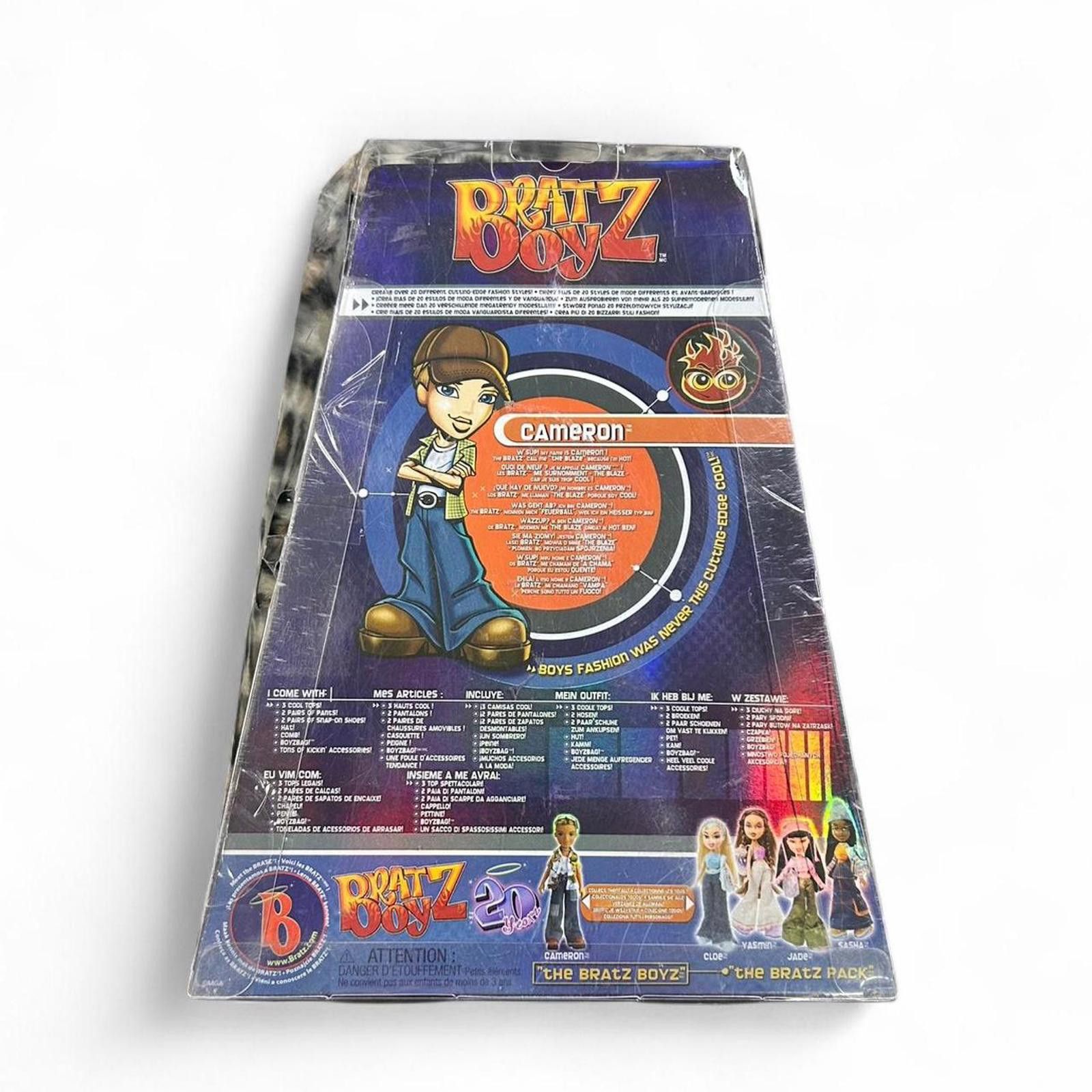 Giorgio Brato Bratz Meet The Bratz 20 Yearz Boy Doll Cameron Size ONE SIZE - 3 Thumbnail