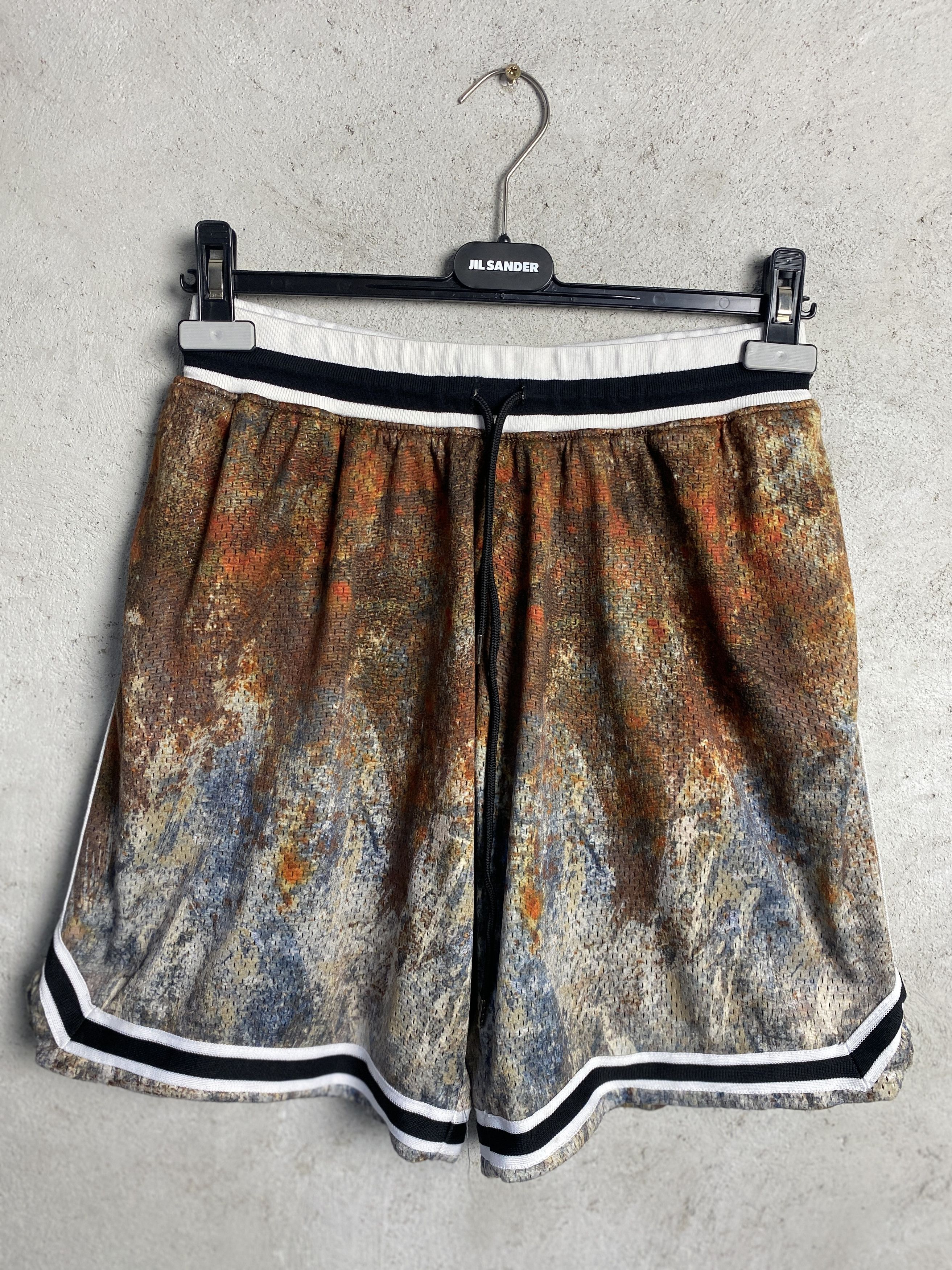 John Elliott John Elliott Game shorts printed tie-dyed mesh Size US 28 / EU 44 - 1 Thumbnail