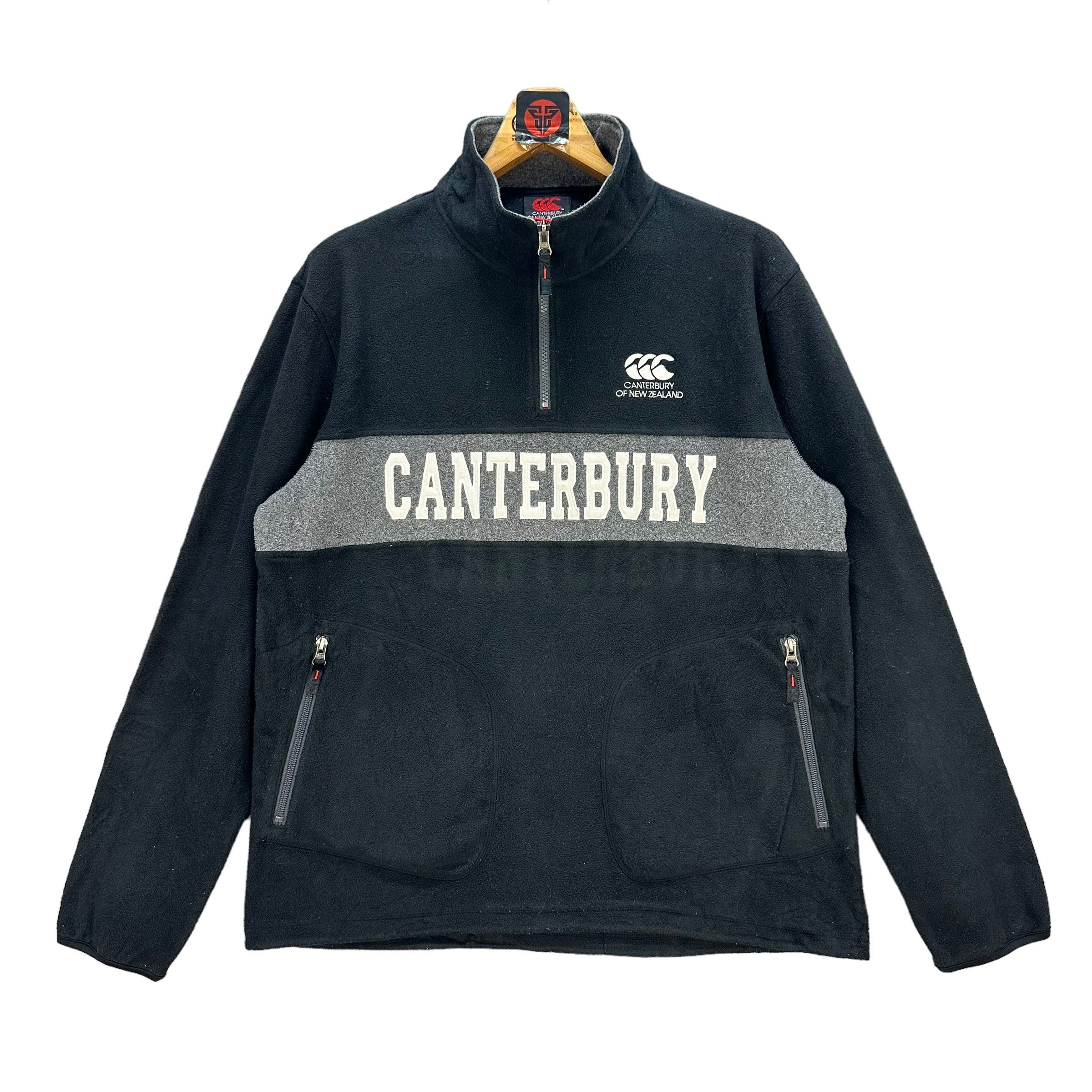 Canterbury of New Zealand CANTERBURY BIG LOGO PULLOVER FLEECE #7556-153 Size US XL / EU 56 / 4 - 1 Thumbnail