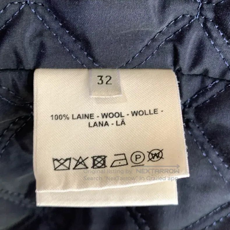 Hermes Hermes Navy blue coat/jacket Size 4XL / US 24-26 - 6 Thumbnail