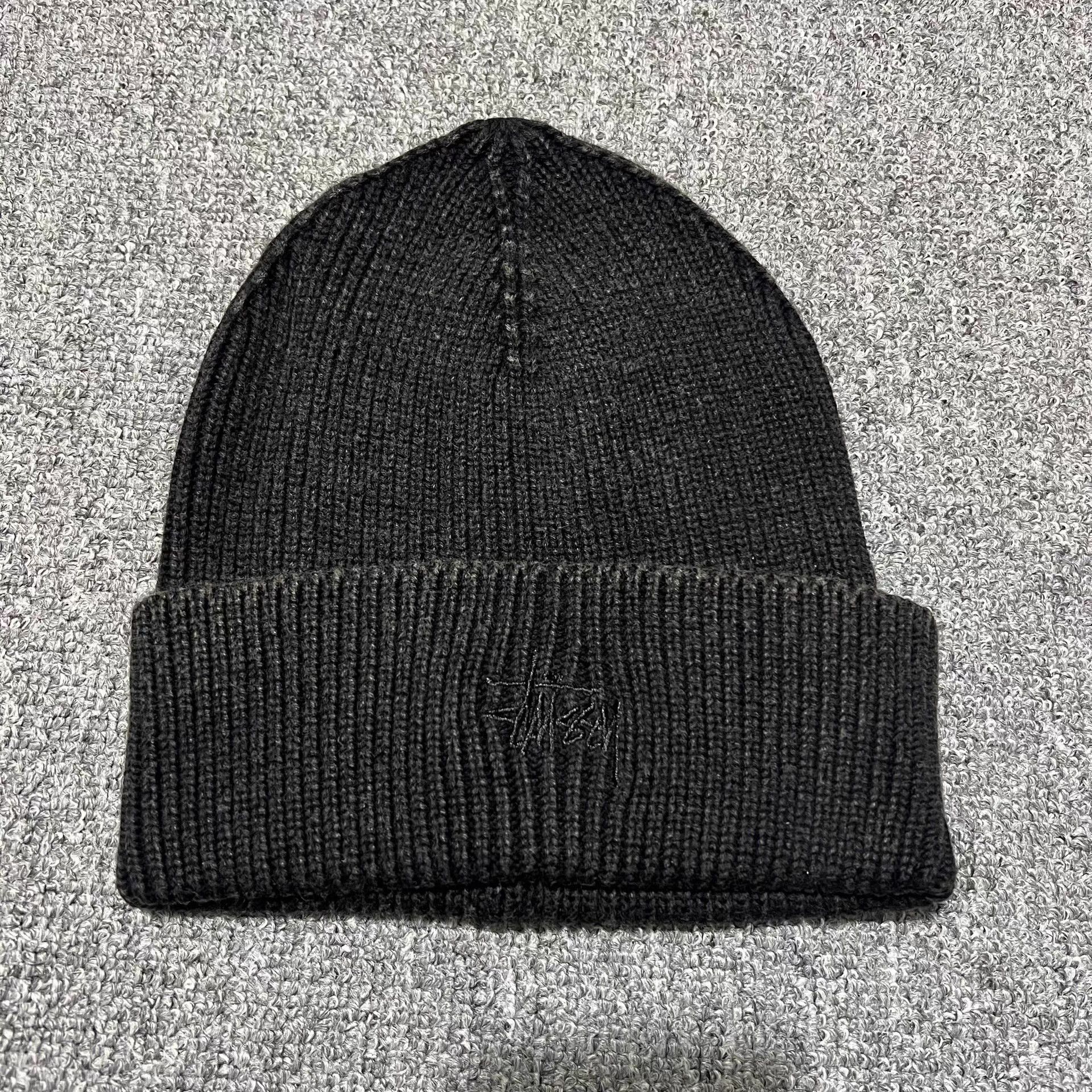 Stussy Stussy Washed Vintage Embroidered Logo Knit Beanie Q7 Size ONE SIZE - 5 Thumbnail