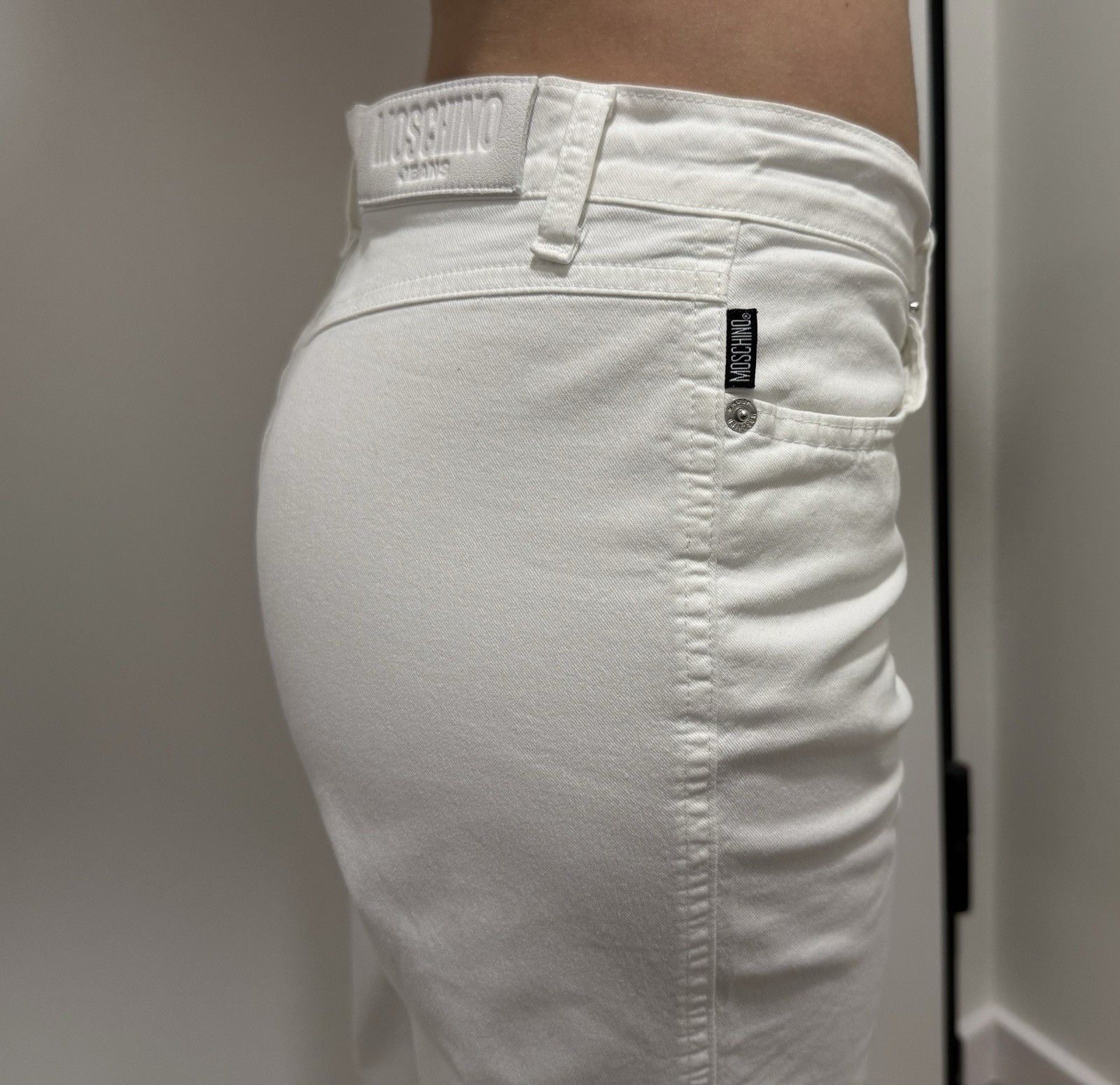 Moschino DDP Moschino Jeans Vintage Flared Pants Mid Rise Size 29 Size 24" / US 00 / IT 34 - 10 Thumbnail