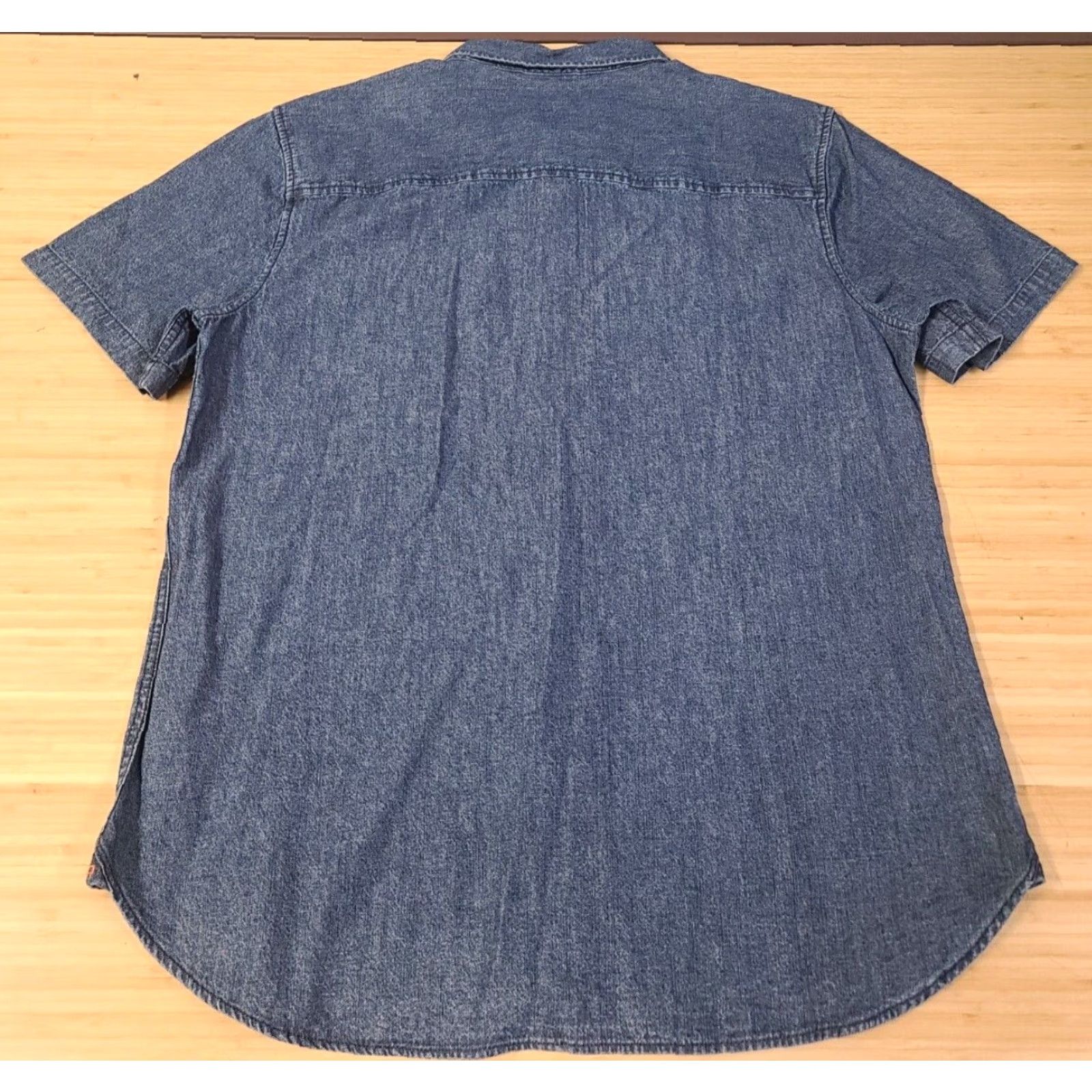 Harley Davidson Harley-Davidson Shirt Men Slim Large Blue Short Sleeve Button Up Regular Size L Size US L / EU 52-54 / 3 - 5 Thumbnail