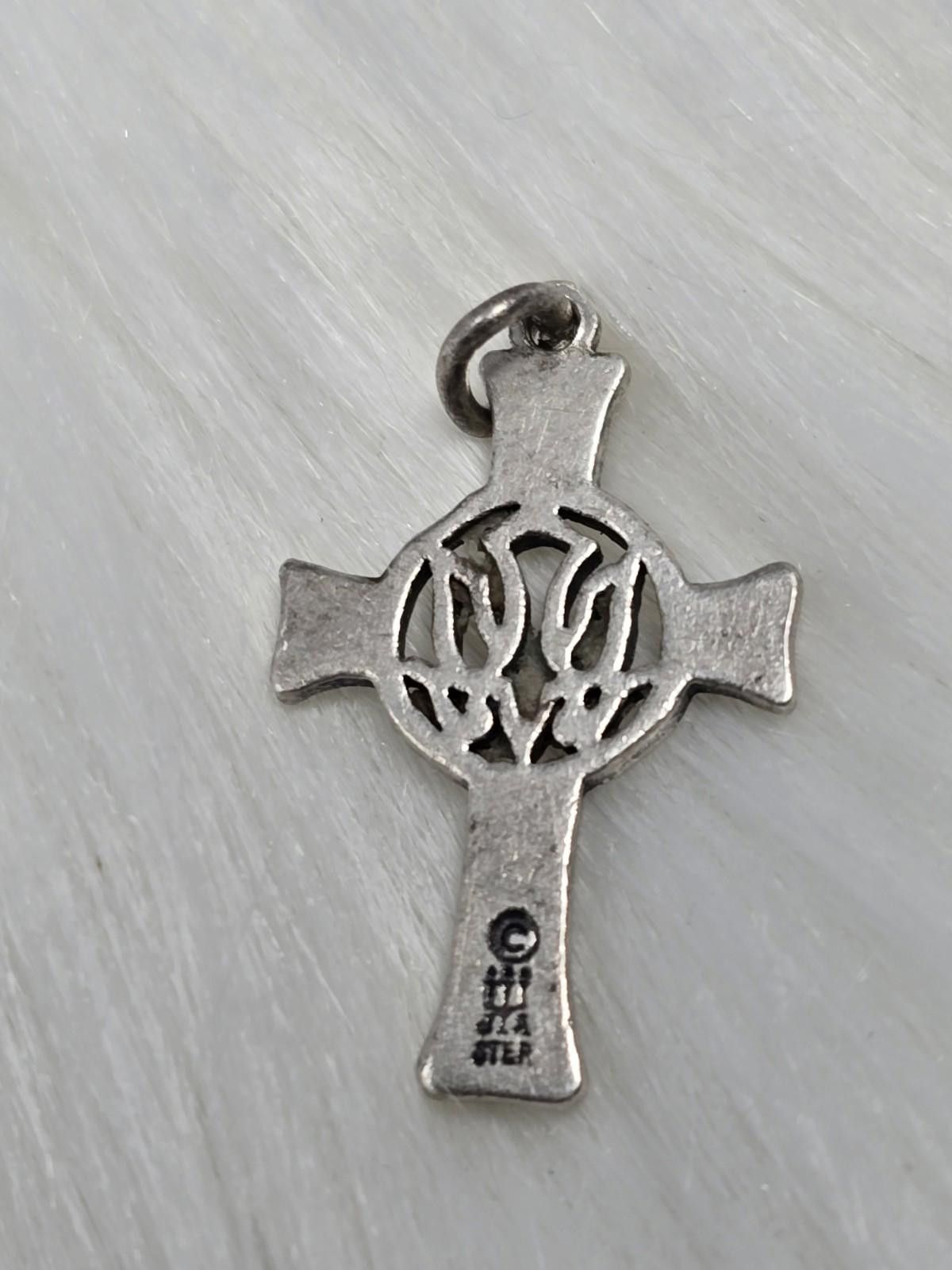 Other James Avery Retired Silver Holy Celtic Cross with Dove Size ONE SIZE - 2 Thumbnail