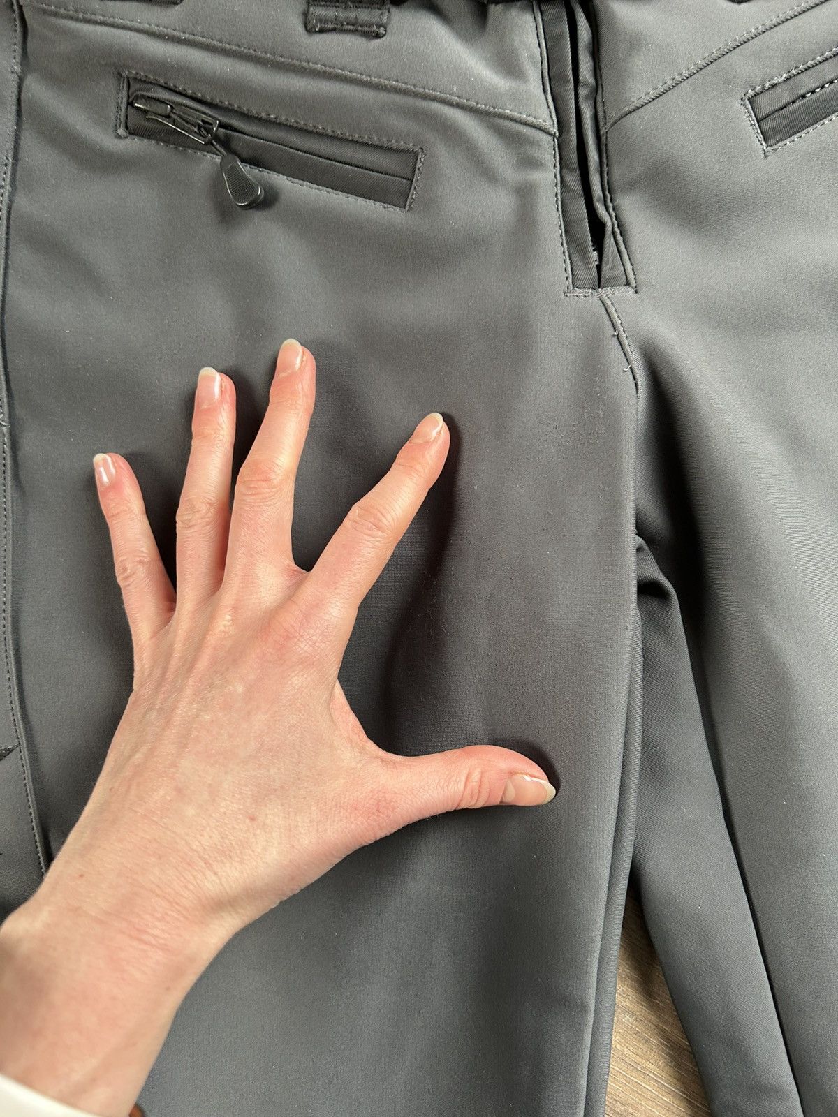 JET SET Jet Set grey wonter sko pants size 2 M Size 27" / US 4 / IT 40 - 8 Thumbnail