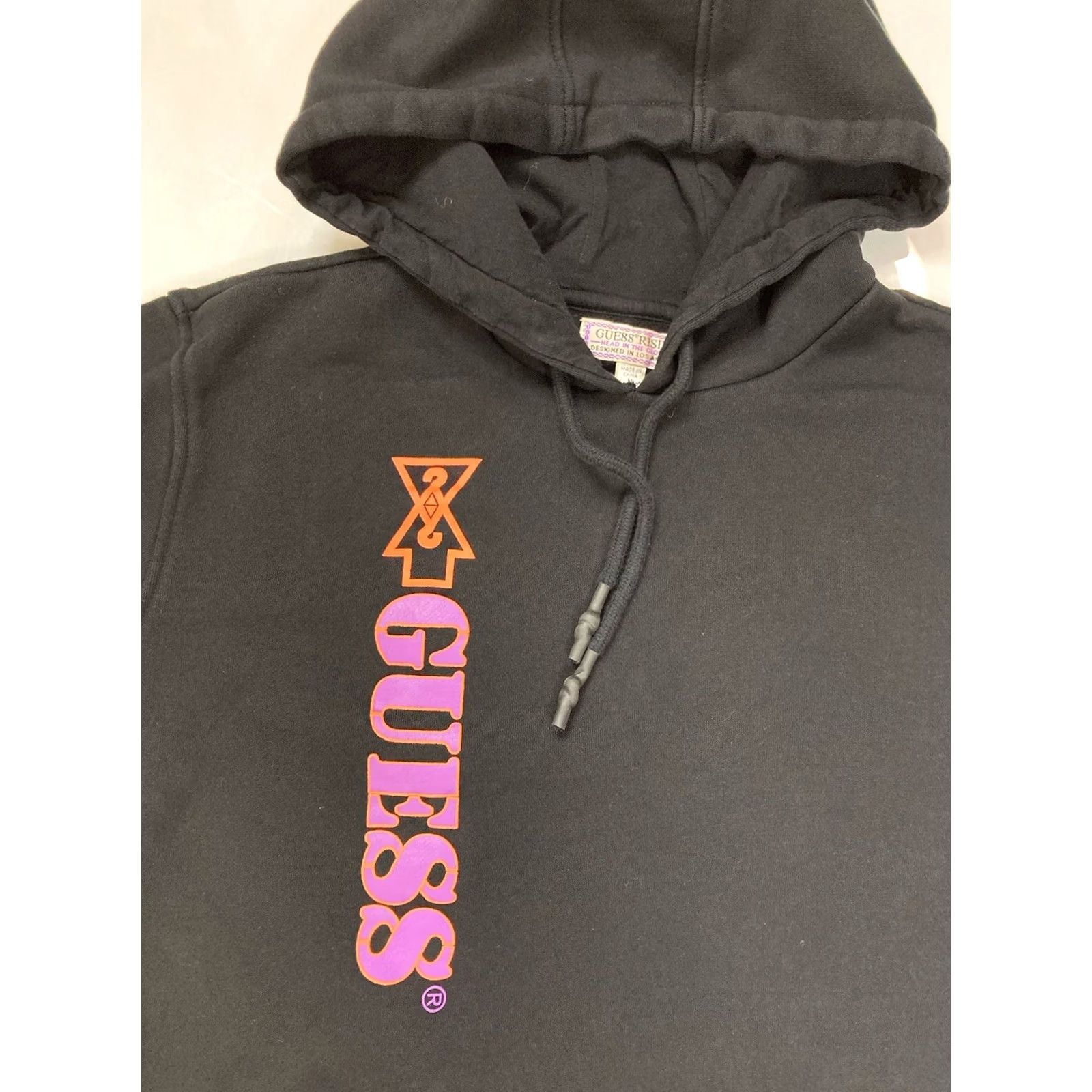Guess GUESS 88rising Dragon Graphic Crop Pullover Hoodie Women Medium Black Size M / US 6-8 / IT 42-44 - 4 Thumbnail