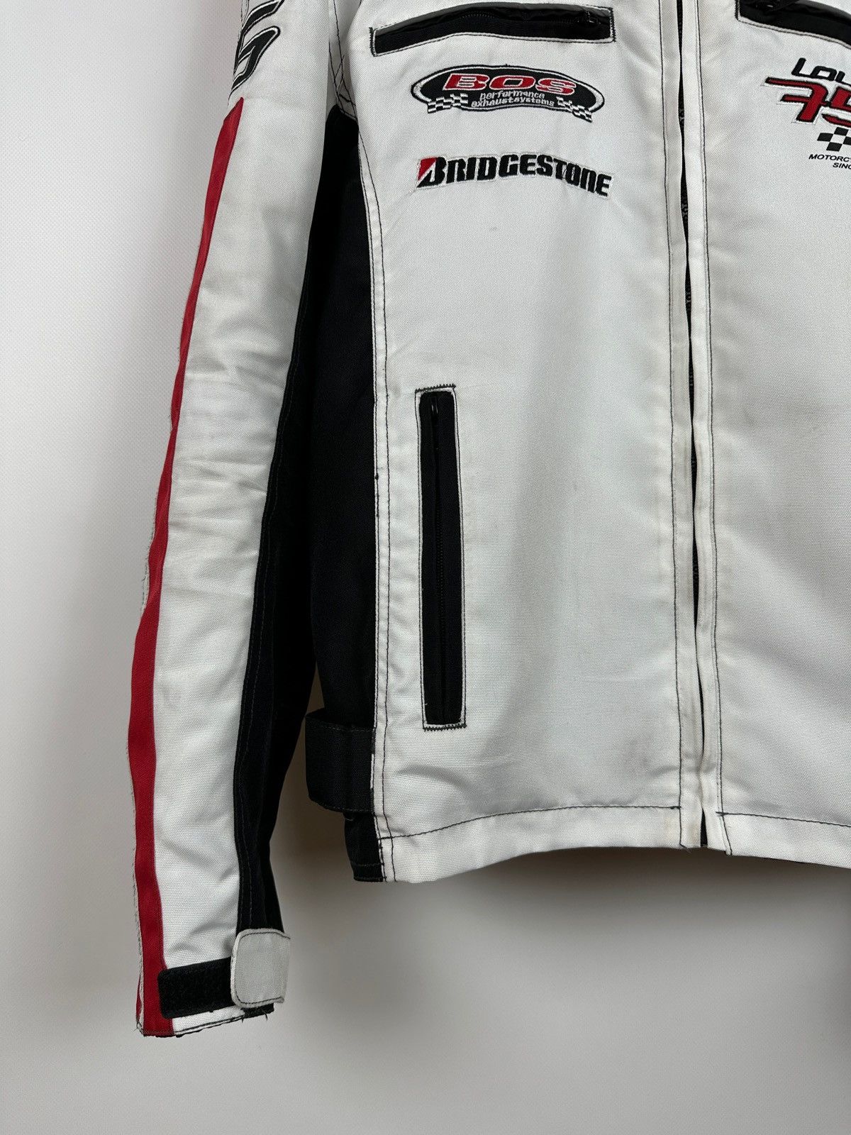 Vintage Vintage Bridgestone Louis 75 Motorcycle Racing Jacket Size US L / EU 52-54 / 3 - 14 Thumbnail