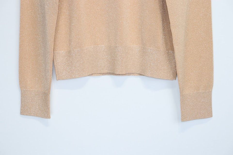 Tom Ford o1rshd1 Shimmer Sweatshirt in Light Brown Size US M / EU 48-50 / 2 - 5 Thumbnail
