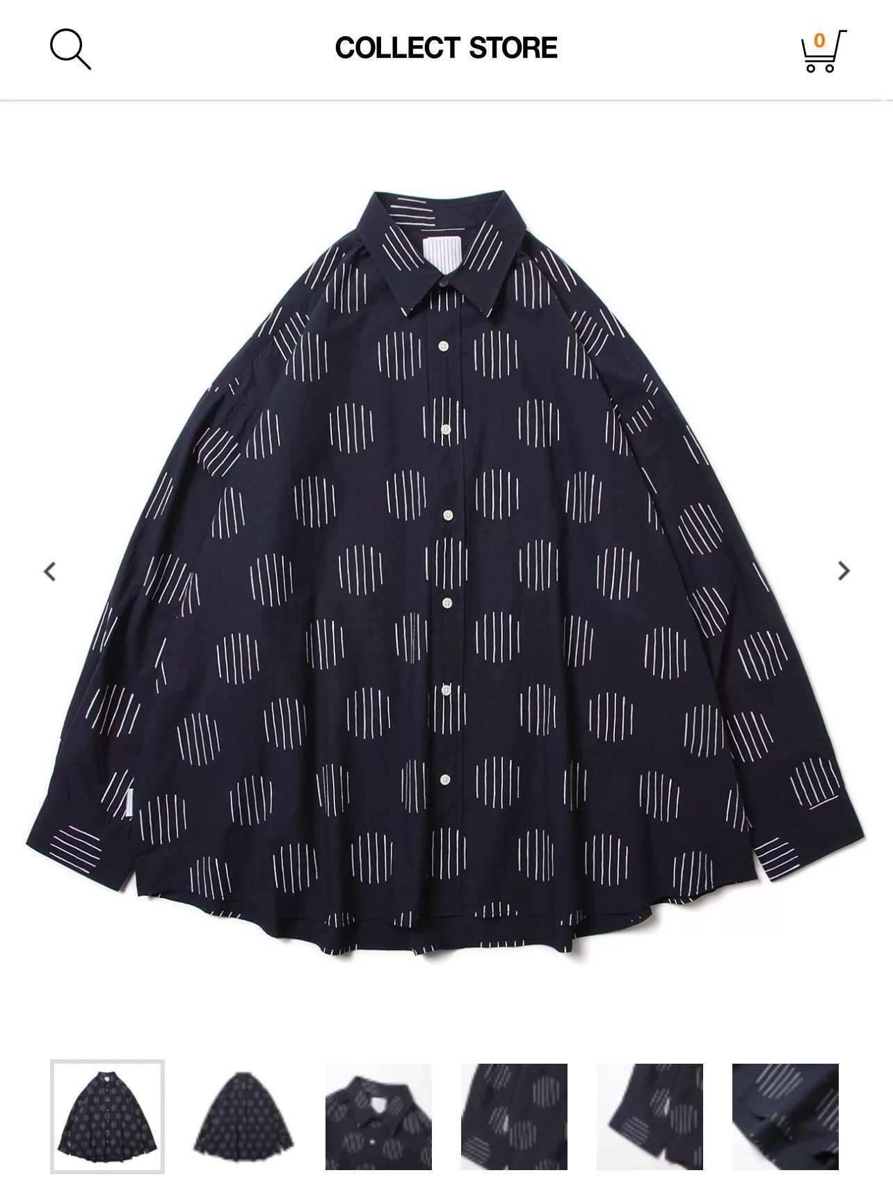 Japanese Brand SFC Dot Stripes Long Sleeve Shirt Size XS / US 0-2 / IT 36-38 - 1 Thumbnail